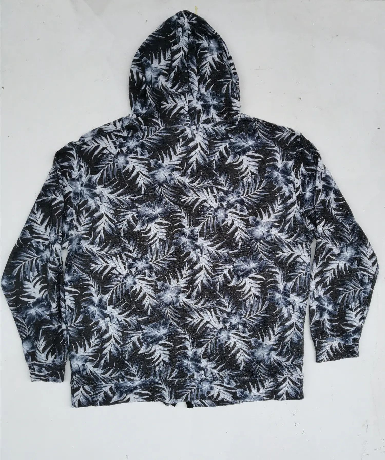 Japanese Brand Defective Struct Flora Zipper Hoodie Full Print Sweatshirt Size US XXL / EU 58 / 5 - 2 Thumbnail