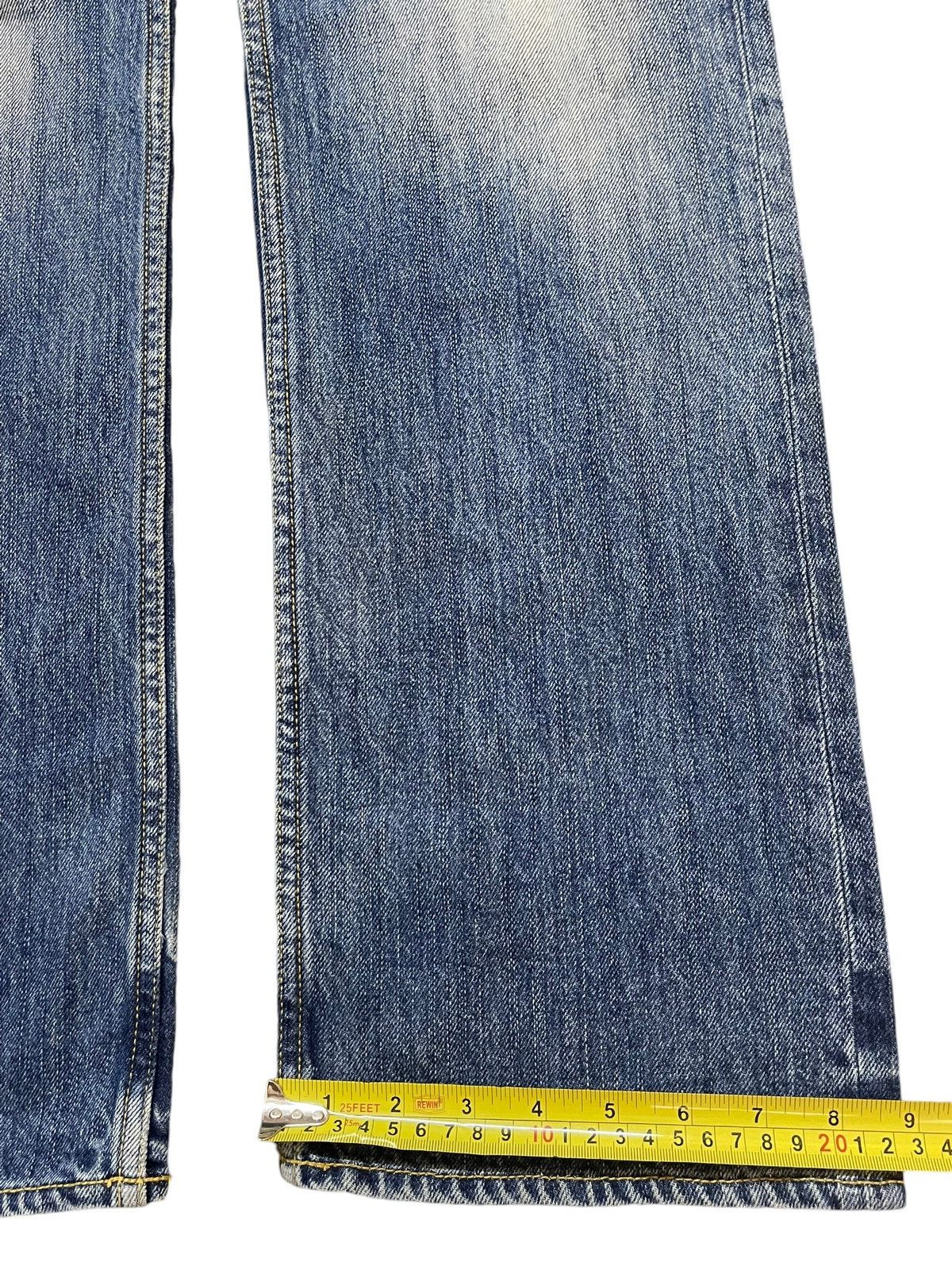 14th Addiction Vintage Japanese Genoese Faded Wash Style Loose Jeans Size US 32 / EU 48 - 18 Thumbnail