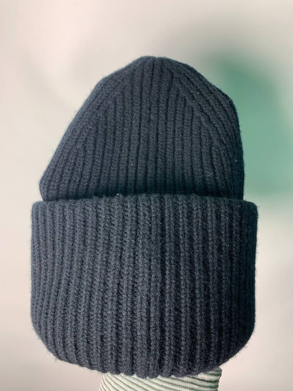 Acne Studios × Vintage Acne Studios Hat Knitted Vintage Box Logo Face Wool Size ONE SIZE - 2 Thumbnail