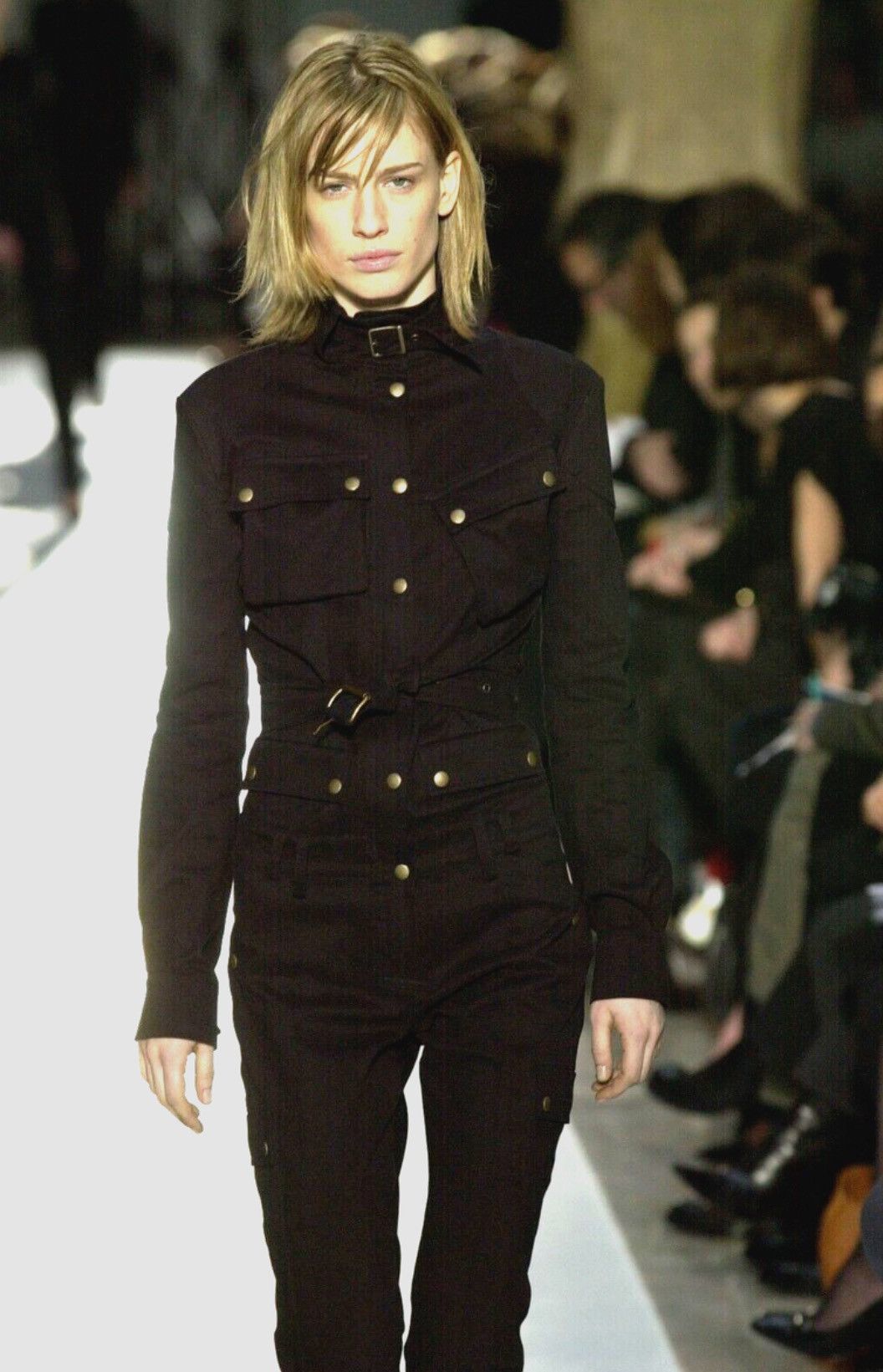 Balenciaga Balenciaga Le Dix Autumn 2001 Cargo Pockets Runway Shirt Size L / US 10 / IT 46 - 1 Thumbnail