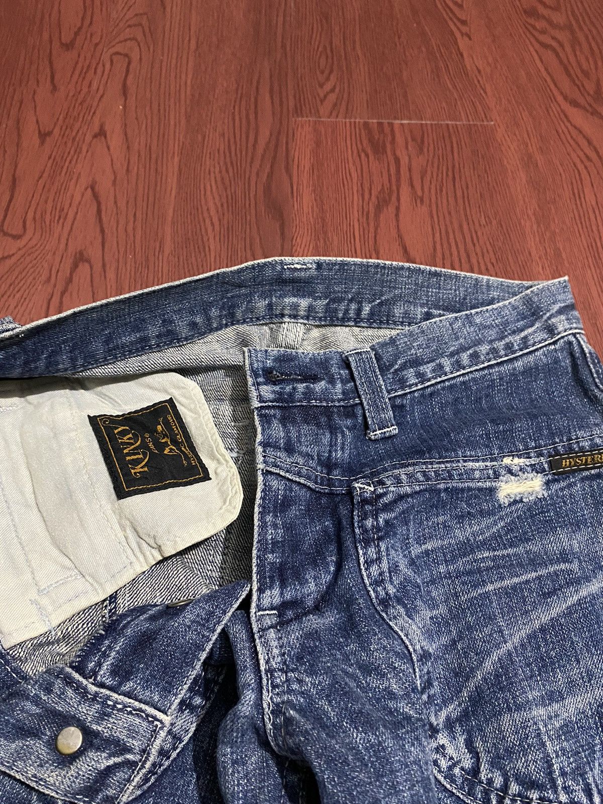 Hysteric Glamour Hysteric Glamour Side Cargo Kinky Denim Jeans Size US 28 / EU 44 - 7 Thumbnail