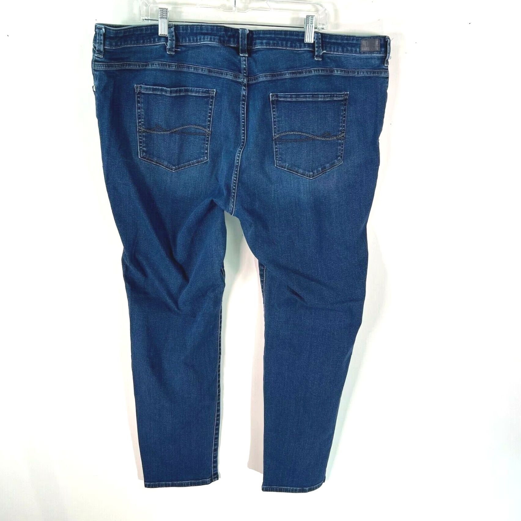 Lee Lee Jeans Women Slimming High Rise Skinny Blue 24W Plus Adult Denim Pants Medium Color Blue 30in Inseam Mens Womens? Size 42" / US 20 - 2 Thumbnail