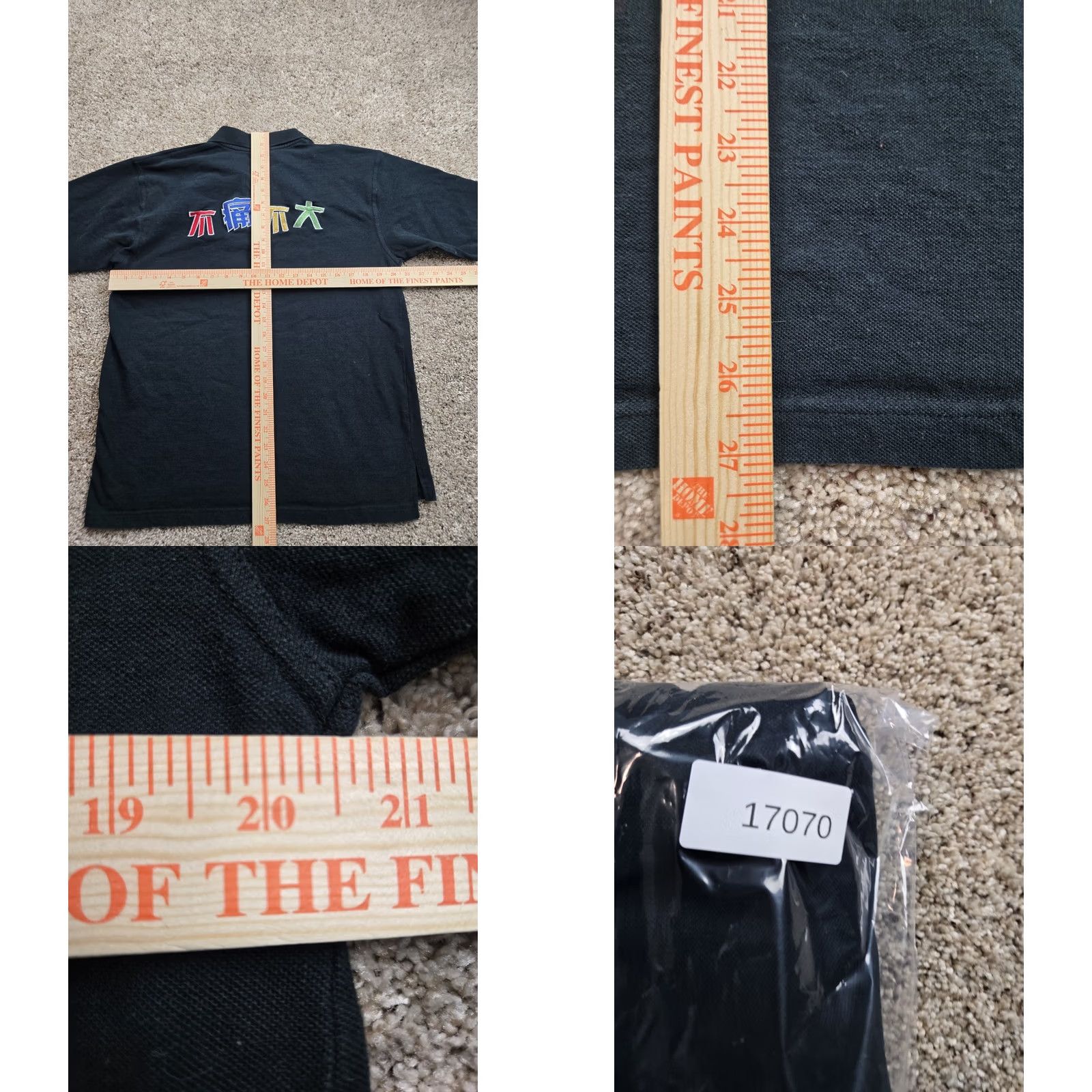 Vintage VINTAGE Polo Shirt XL Mens Black Short Sleeve Cotton Be Simple Y2K Polo Shirt Black XL Mens Regular Fit 90s Outdoor Mens Size US XL / EU 56 / 4 - 8 Thumbnail