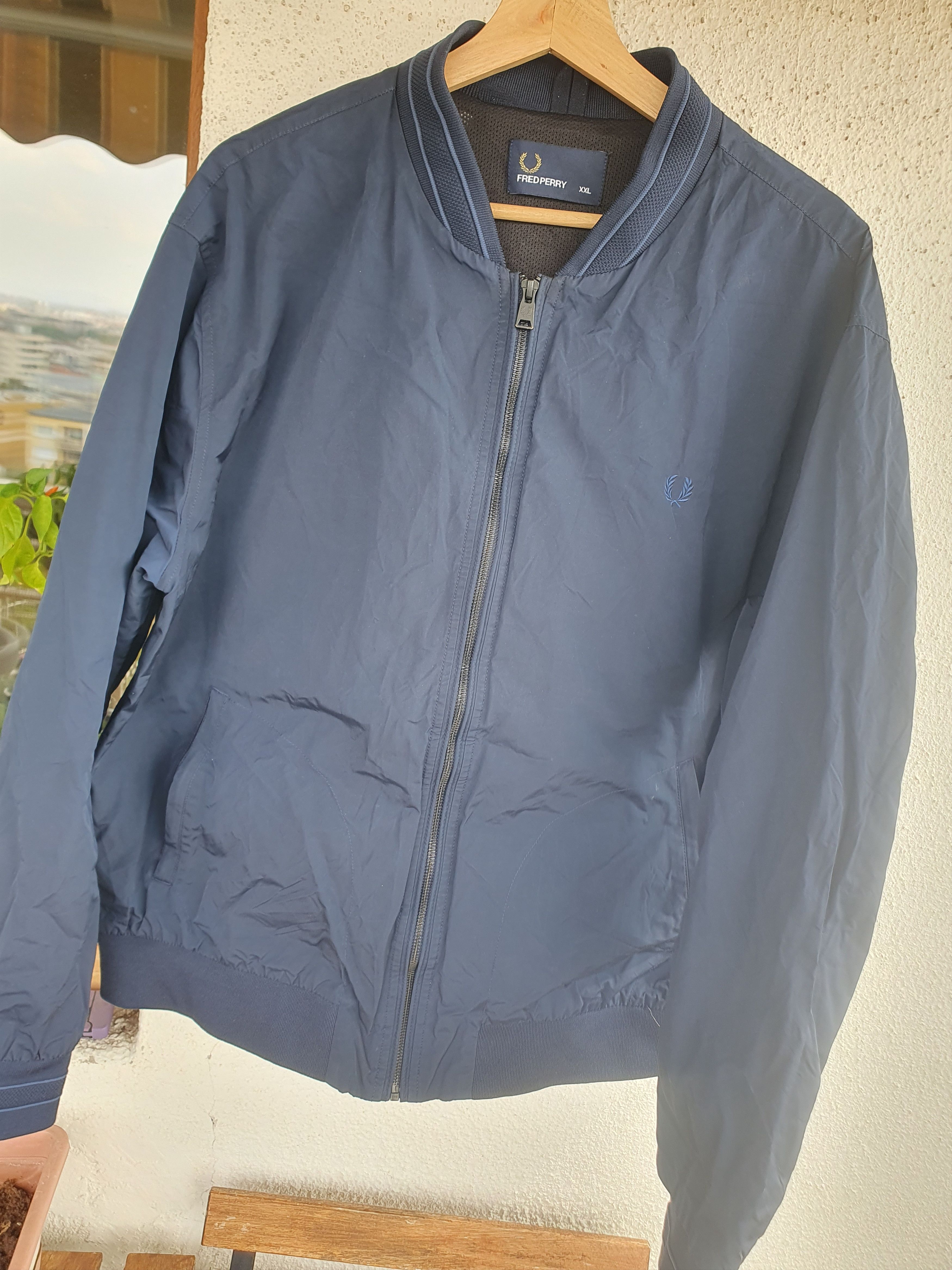 Fred Perry Fred Perry Varsity Style Jacket Full Zip sz XXL Size US XXL / EU 58 / 5 - 3 Thumbnail