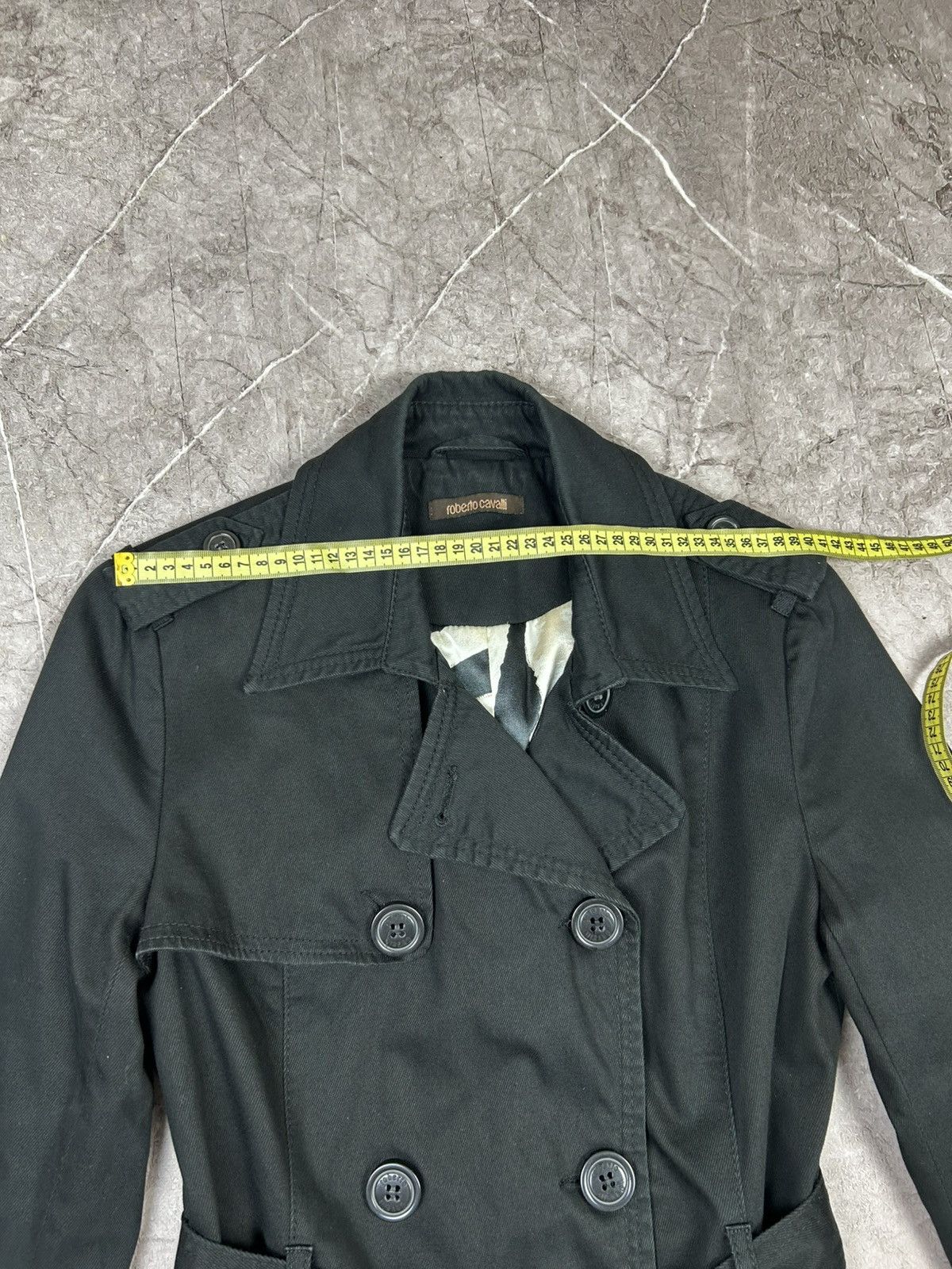 Roberto Cavalli Roberto Cavalli Vintage Trench Womens Size L Size L / US 10 / IT 46 - 17 Thumbnail