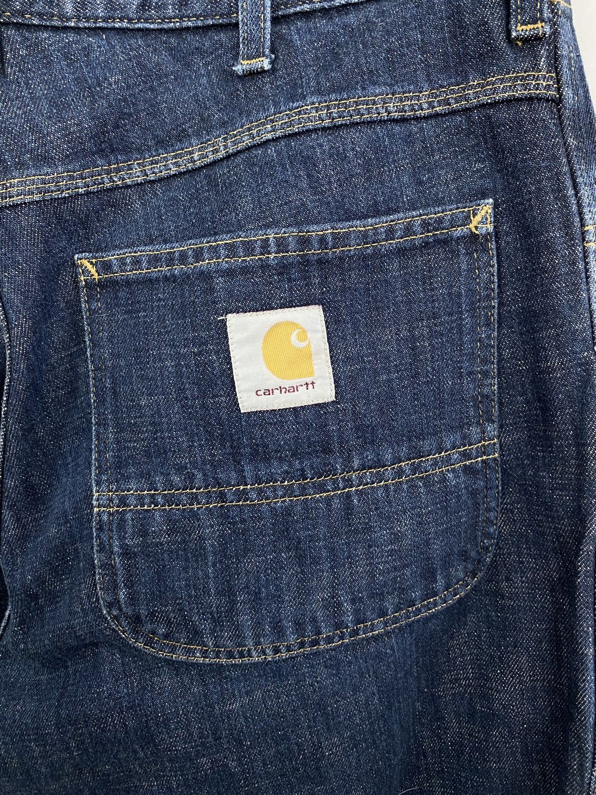 Carhartt 🇺🇸 Vintage 90s Carhartt Work Jeans Rare Retro Hype Y2K Size US 34 / EU 50 - 4 Thumbnail