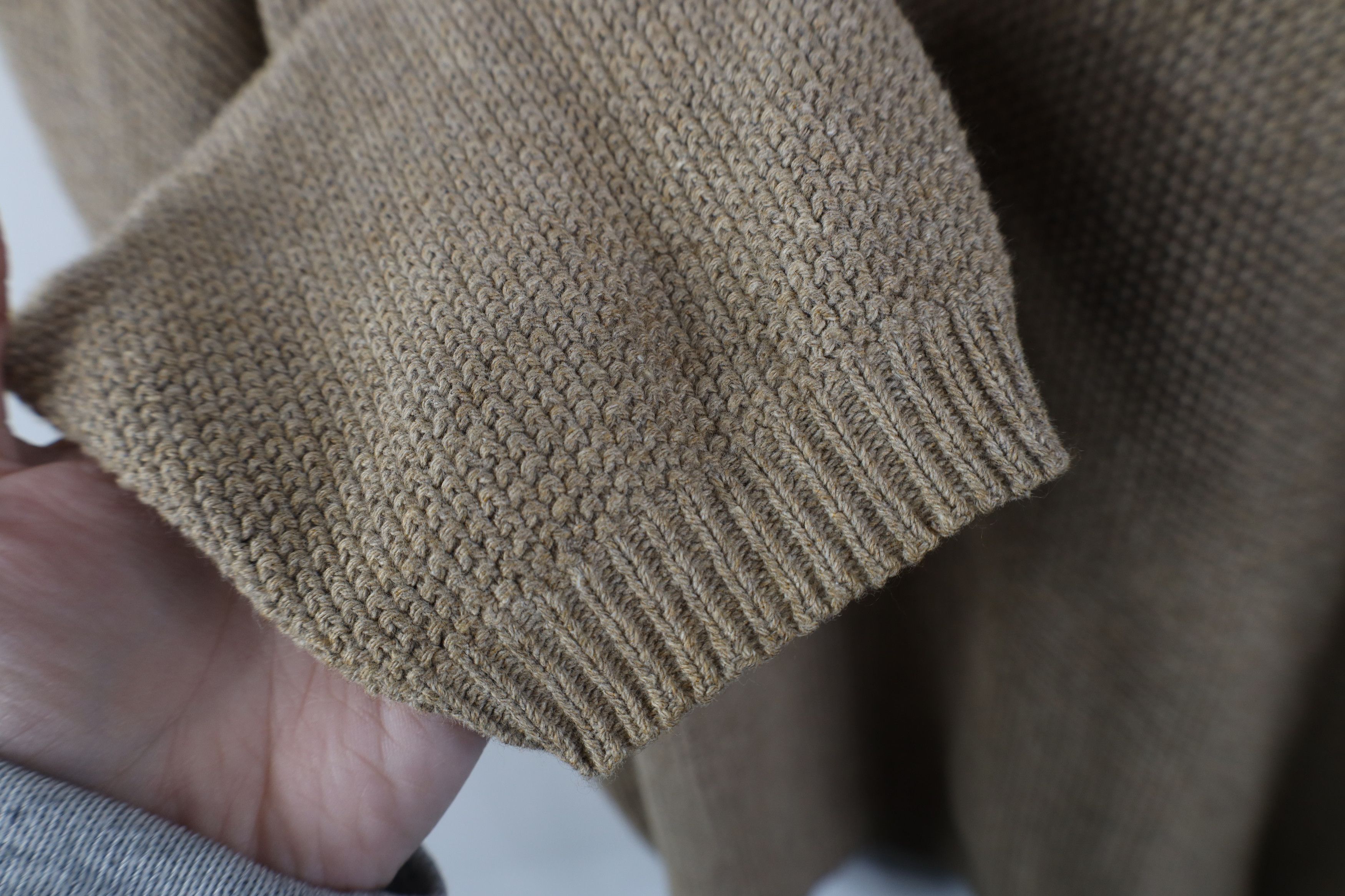 Eddie Bauer Vintage 90s Eddie Bauer Knit Henley Sweater Brown USA Size US XL / EU 56 / 4 - 6 Thumbnail