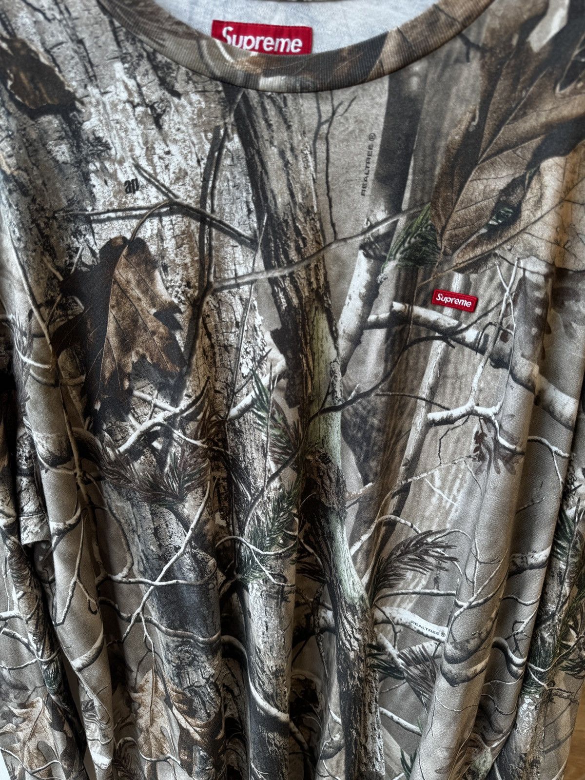 Supreme Supreme Small Box L/S Tee (FW25) Realtree Camo | Grailed
