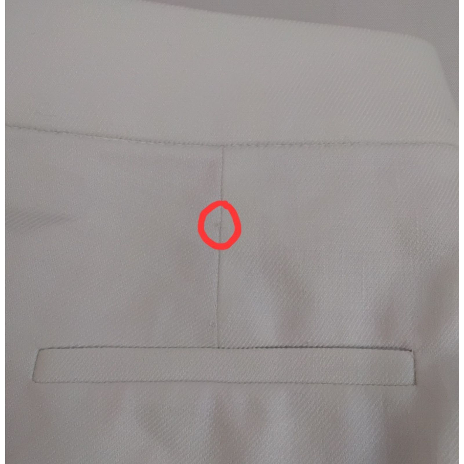 J.Crew J. Crew Kate Straight Leg Pant Womens 2 White Linen Blend Size 26" / US 2 / IT 38 - 6 Thumbnail