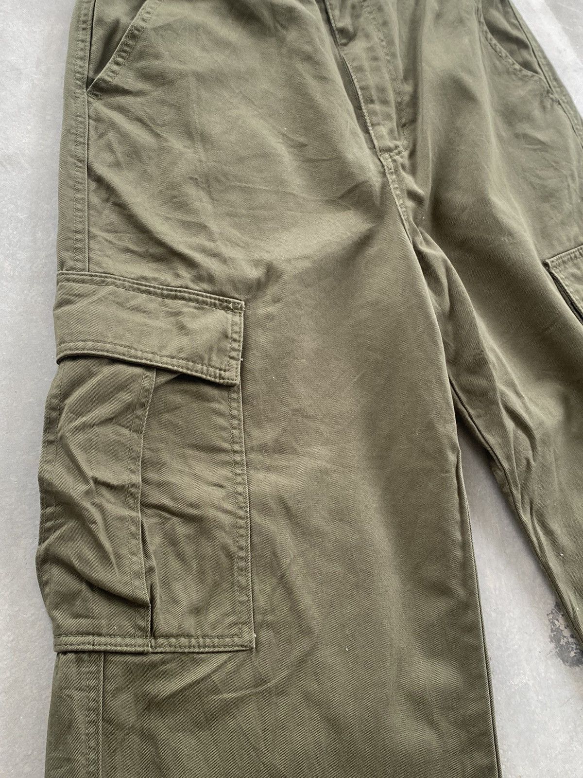 Japanese Brand ON SEVEN DAYS FLARED ADJUSTABLE BOTTOM PANT Size US 26 / EU 42 - 3 Thumbnail