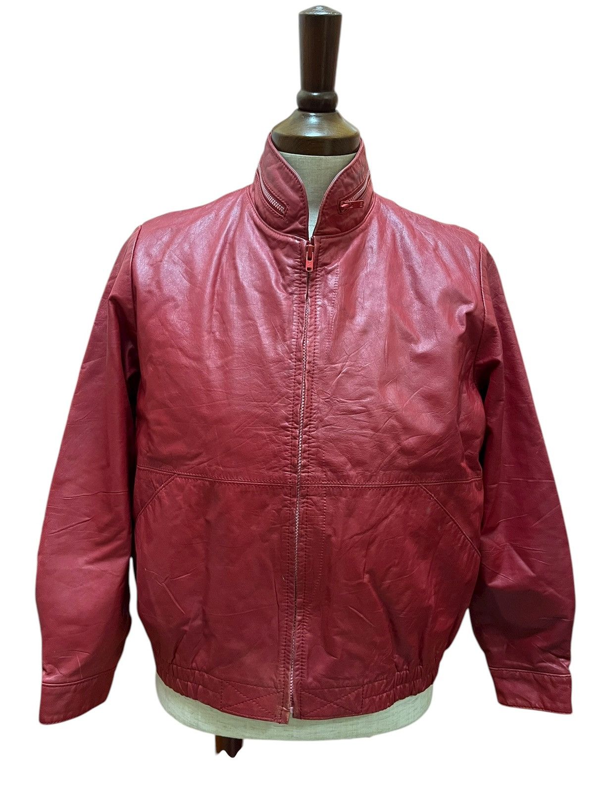 Genuine Leather Japanese Brand Keep Mellow Caferacer Jacket Size US M / EU 48-50 / 2 - 3 Thumbnail