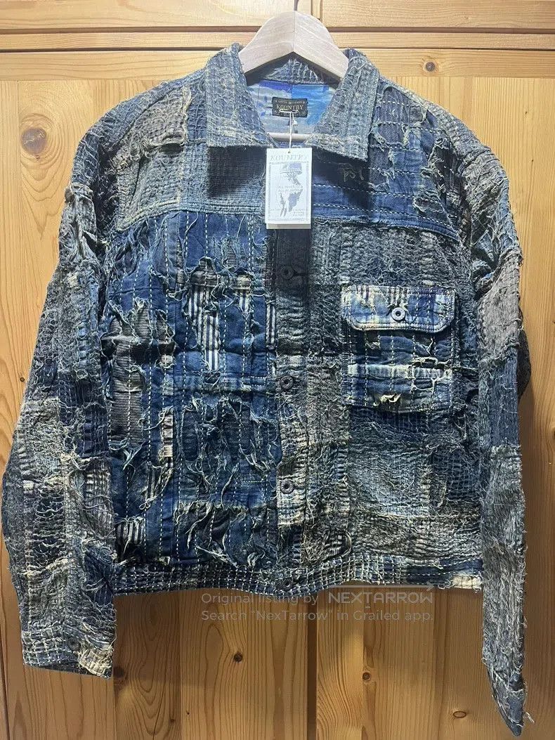 Kapital Kapital Boro Spring 1st Denim Jacket. Size US XL / EU 56 / 4 - 1 Thumbnail