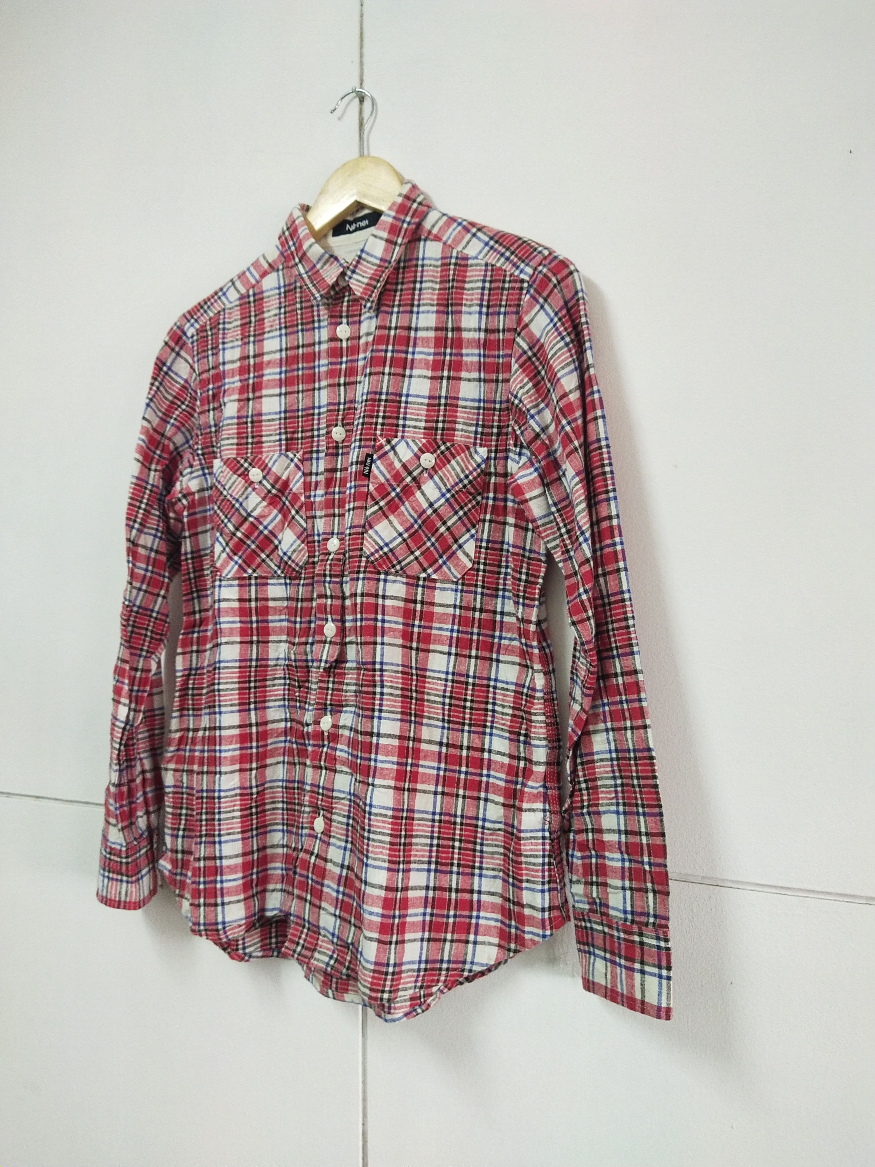 Issey Miyake × Ne-Net × Tsumori Chisato Ne-Net Issey Miyake Long Sleeve Shirt Size US M / EU 48-50 / 2 - 2 Thumbnail