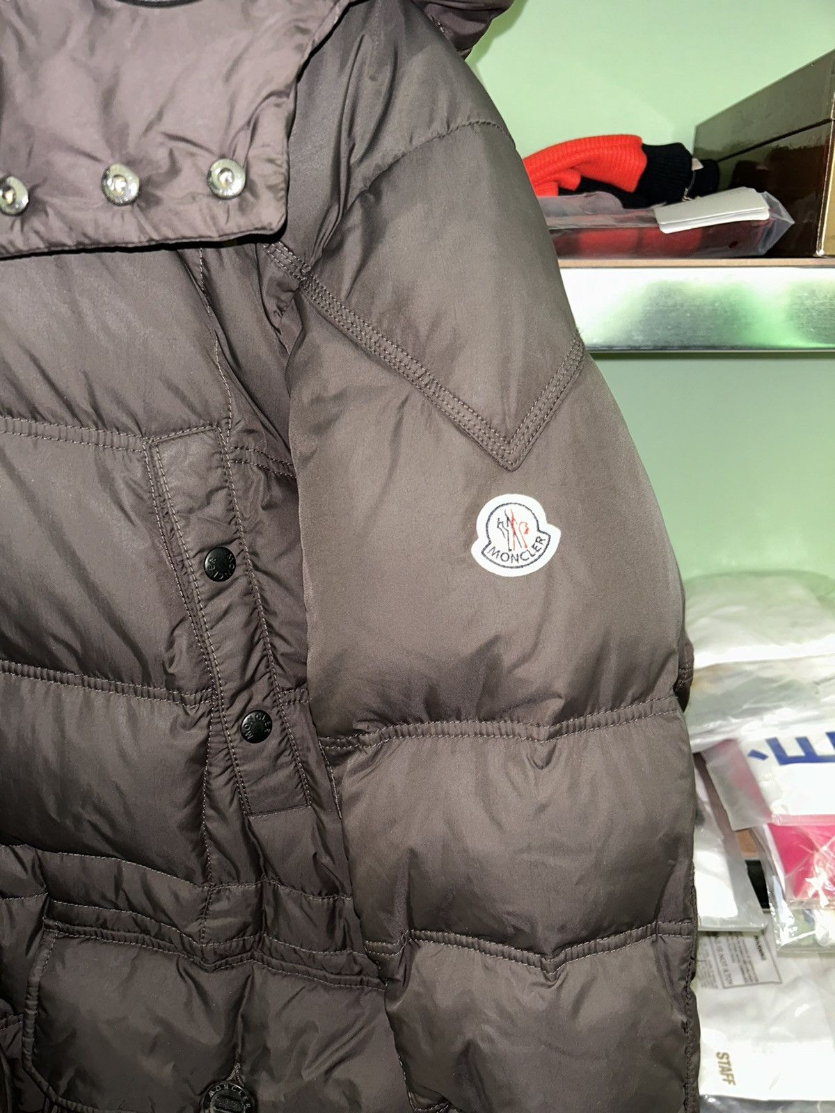 Moncler Moncler Cluny Parka Down Jacket Size US XL / EU 56 / 4 - 12 Thumbnail