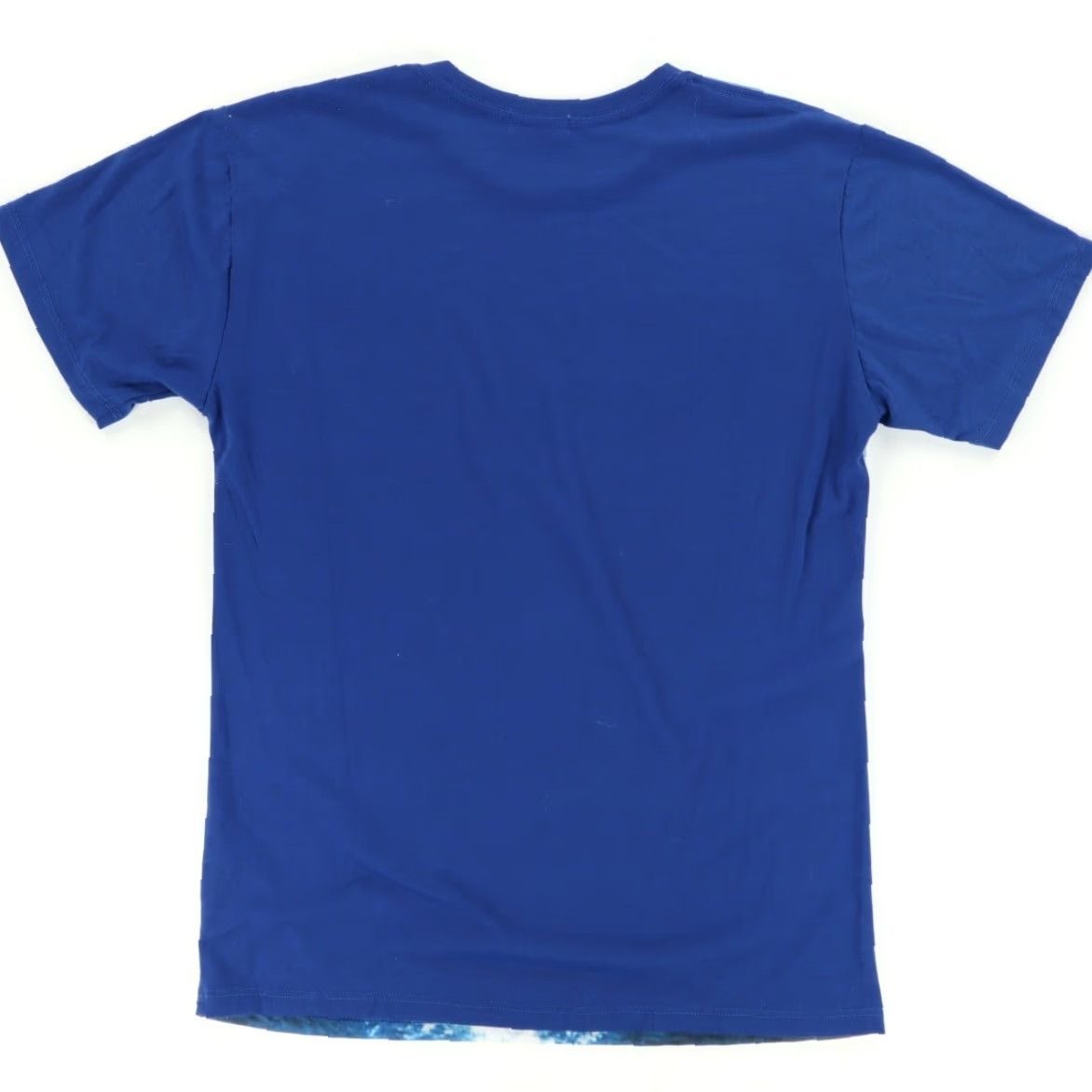 Vintage Xzavier Astronaut Print Blue Men's L Stretch Solid T-Shirt Size US L / EU 52-54 / 3 - 4 Thumbnail