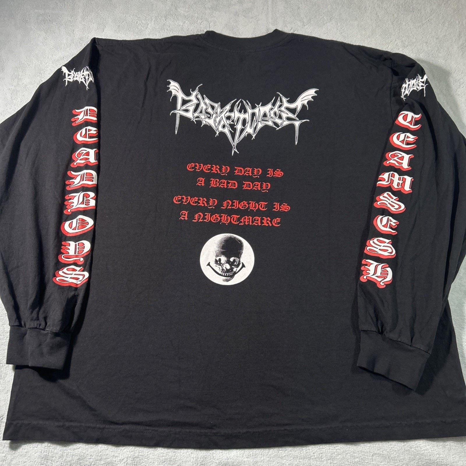Affliction Basket Case Skeleton Shirt Men XL Dead Bods Affliction Style Size US XL / EU 56 / 4 - 1 Thumbnail