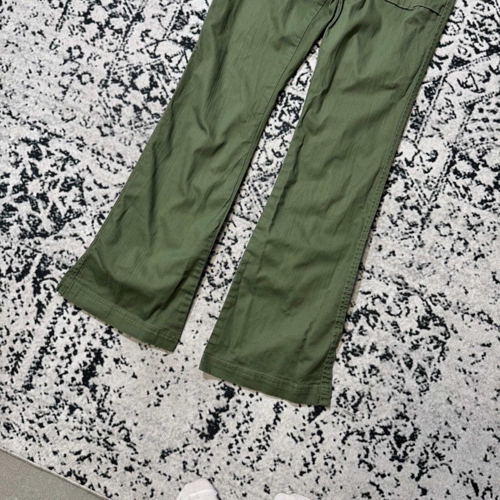 Vintage Vintage Unisex Khaki Green Cotton Cargo Pants Size M Size US 32 / EU 48 - 3 Thumbnail