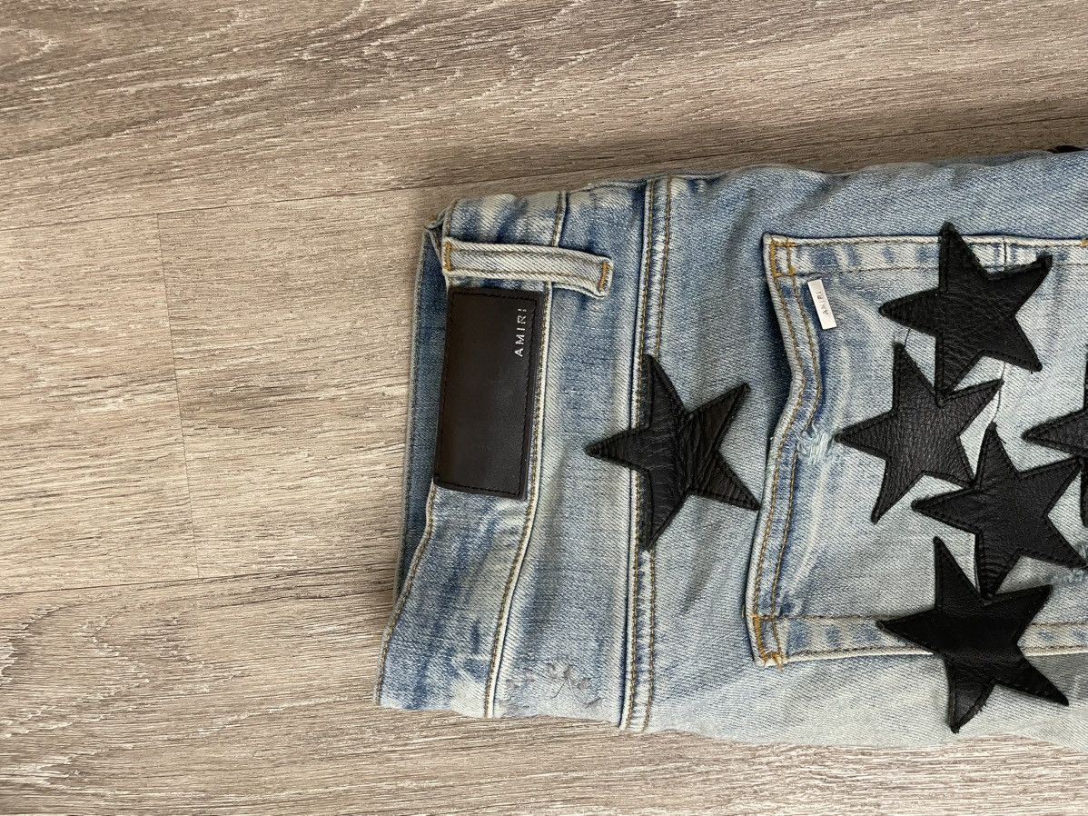 Amiri Amiri Denim Stars Size US 31 - 4 Thumbnail