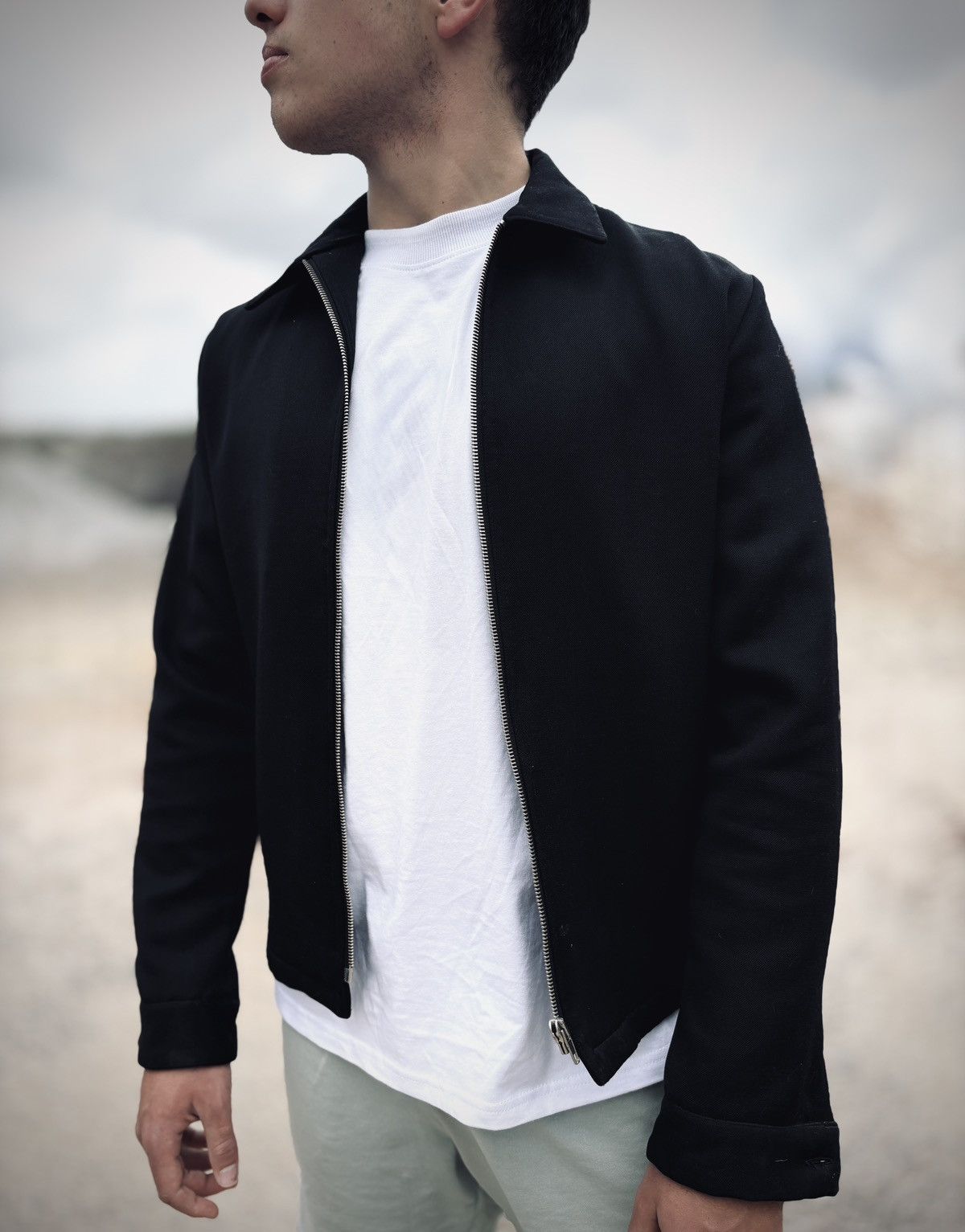 Helmut Lang Helmut Lang ArchiveBlack minimalZip Jacket-Late 90’s/2000’s Size US M / EU 48-50 / 2 - 5 Thumbnail