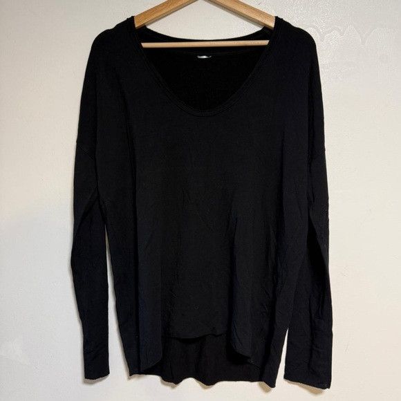 Kit and Ace Kit and Ace Black Long Sleeve Top – Approx Size XL Size XL / US 12-14 / IT 48-50 - 2 Thumbnail