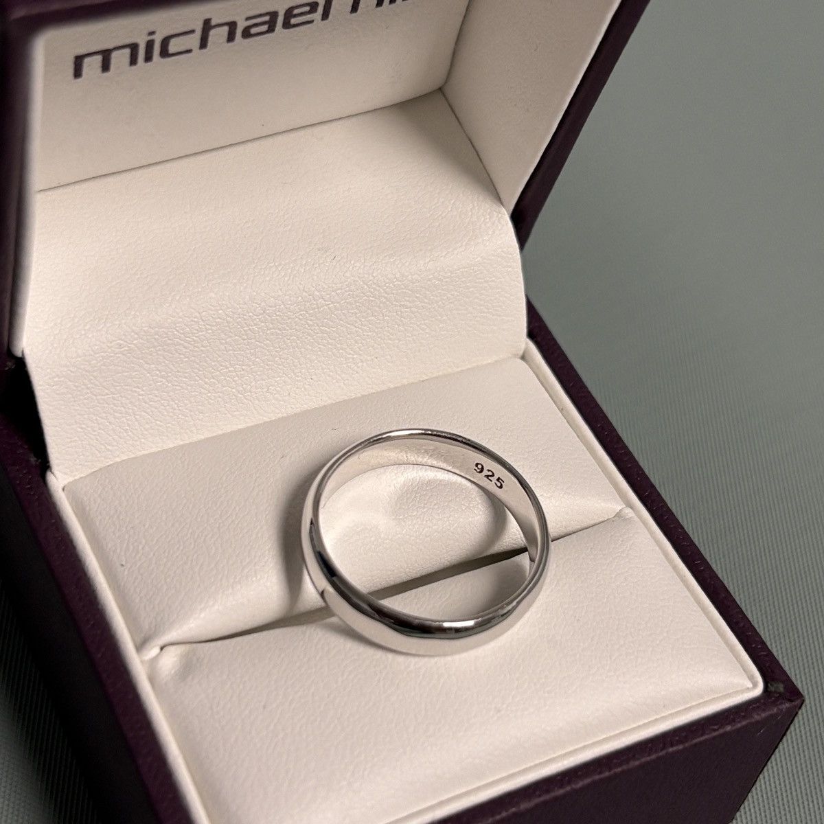 Other Michael Hill 5mm Half Round Wedding Band in Sterling Silver Size ONE SIZE - 3 Thumbnail