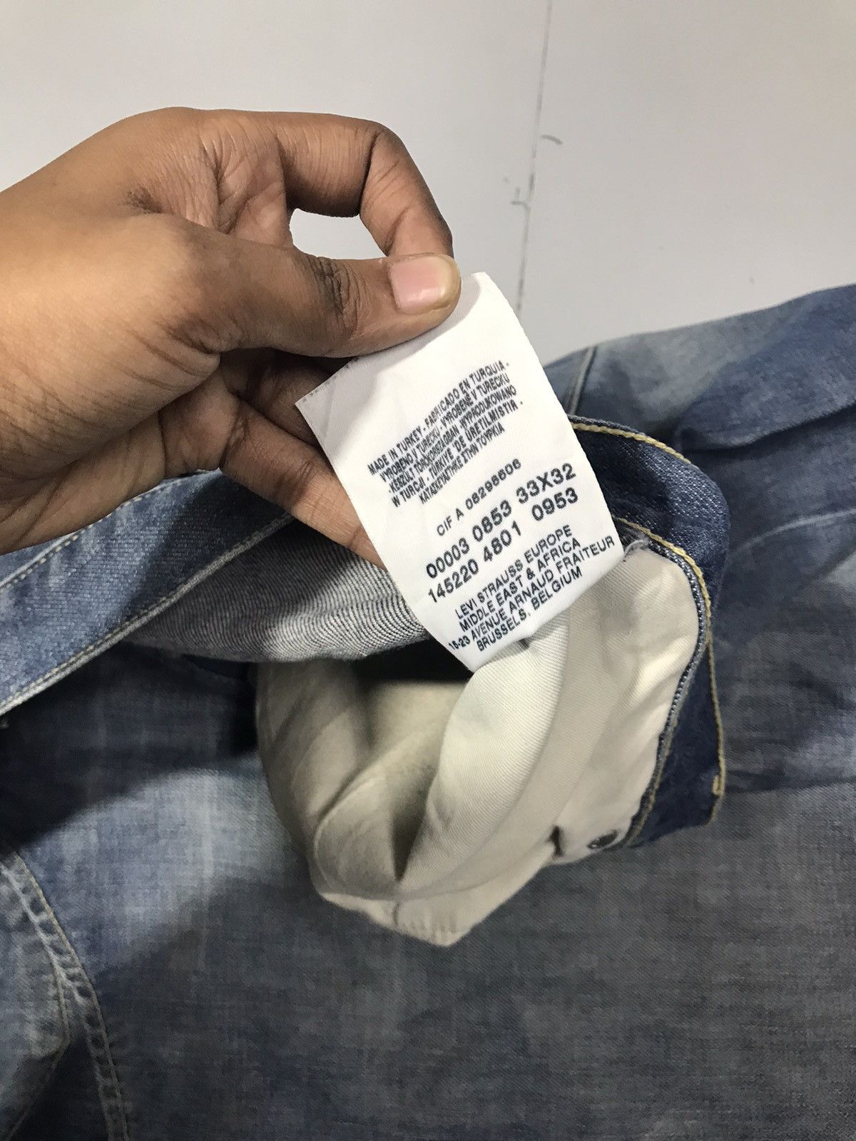 Levi's Vintage Levi’s engineer jeans denim Size US 34 / EU 50 - 7 Thumbnail