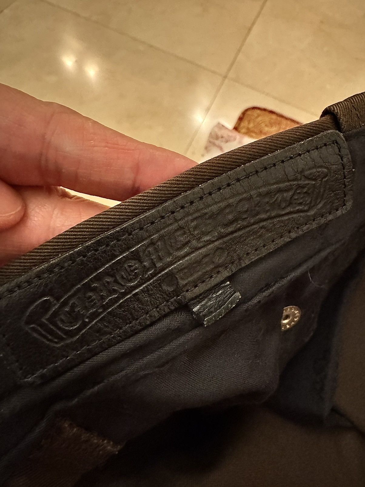 Chrome Hearts Chrome Hearts Brown Carpenter Pants with Orange Camo Patches Size US 36 / EU 52 - 15 Thumbnail