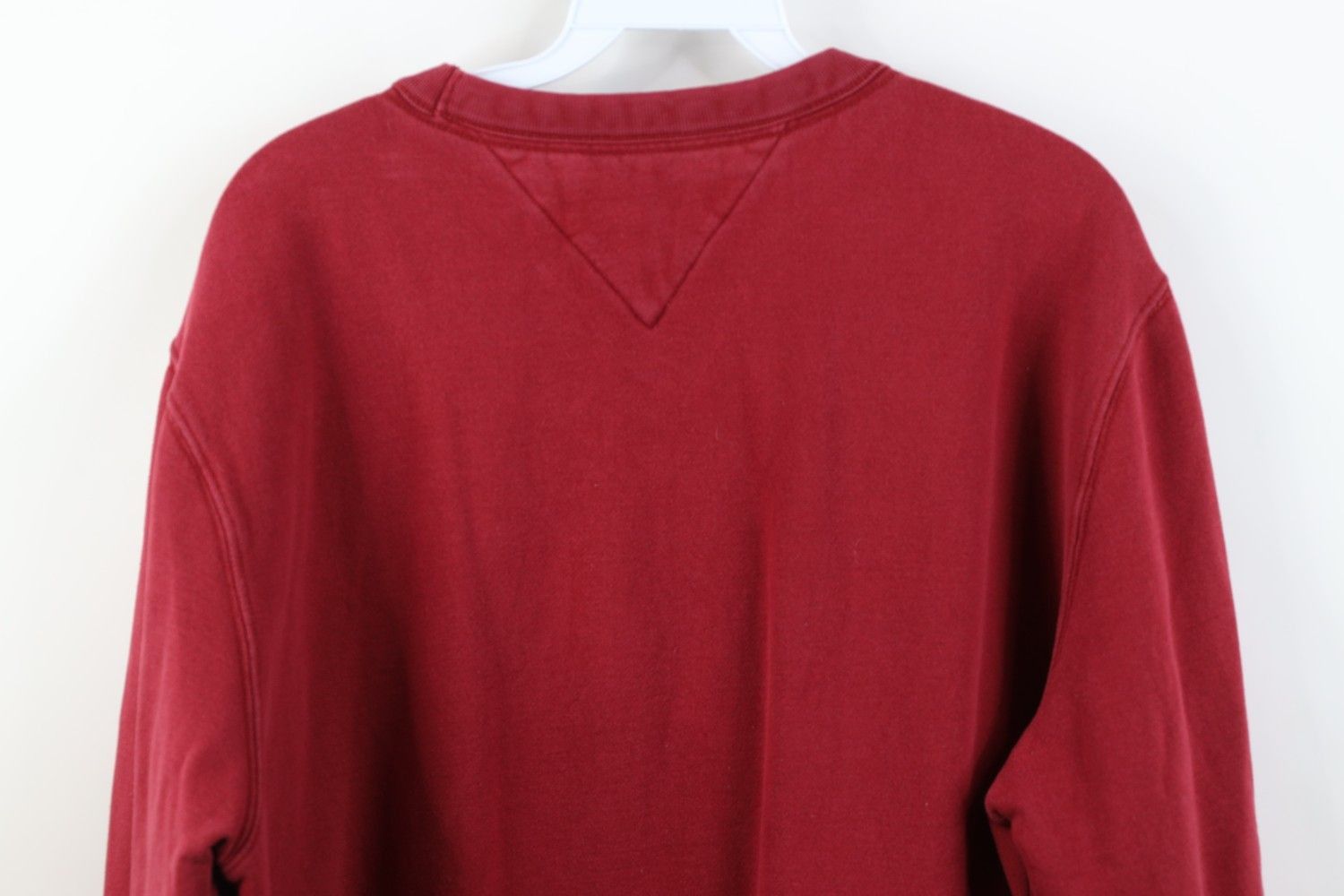 Tommy Hilfiger Vintage Y2K Tommy Hilfiger Spell Out Crewneck Sweatshirt Red Size US L / EU 52-54 / 3 - 16 Thumbnail