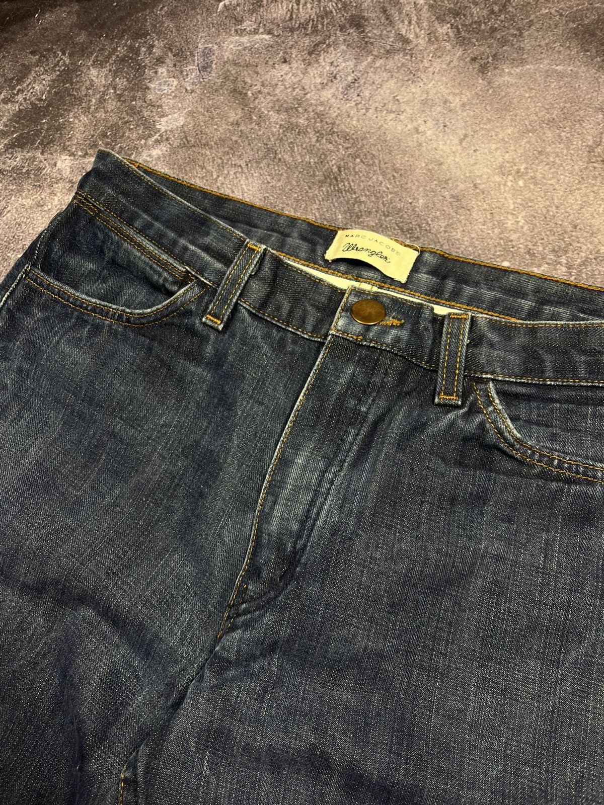 Marc Jacobs Wrangler x Marc Jacobs Selvage Jeans Denim Vintage Size US 32 / EU 48 - 5 Thumbnail