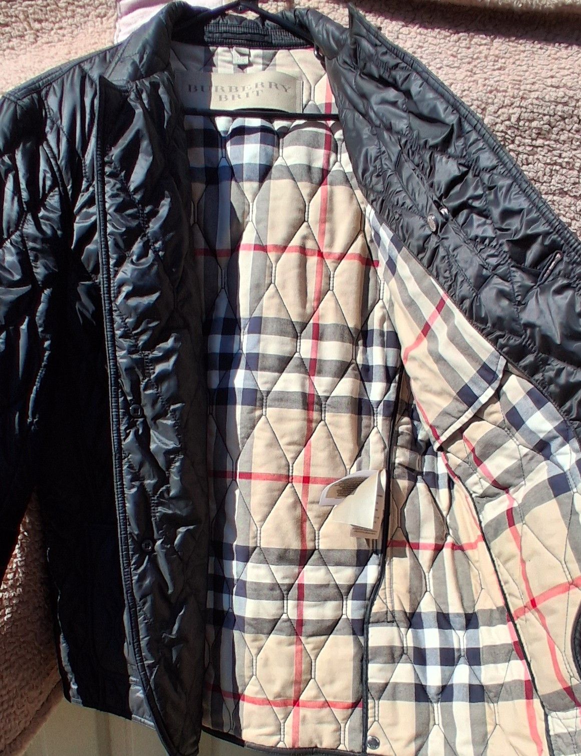 Burberry Burberry Brit Coat & Matching Belt Size US XXL / EU 58 / 5 - 4 Thumbnail