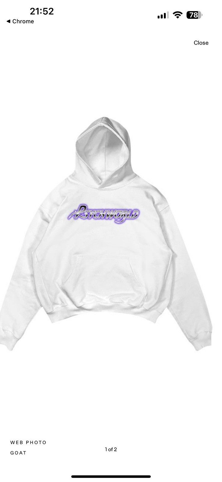 A$AP Rocky × Psychworld Psychworld Yams Day Hoodie Size US S / EU 44-46 / 1 - 3 Thumbnail