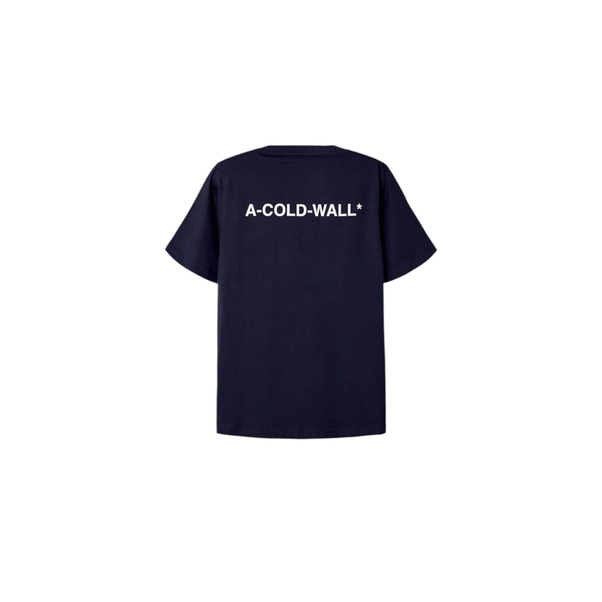 A-COLD-WALL* A-COLD-WALL Follet Logo T-Shirt Navy Size US XL / EU 56 / 4 - 2 Thumbnail
