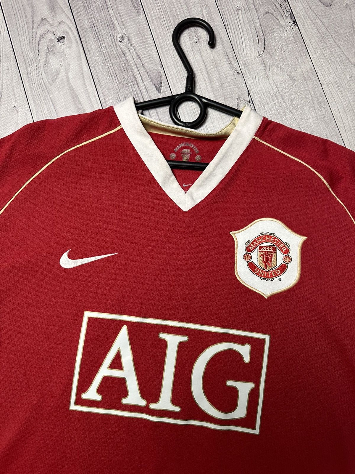 Vintage Nike Manchester United soccer jersey 7 Ronaldo Large Tops