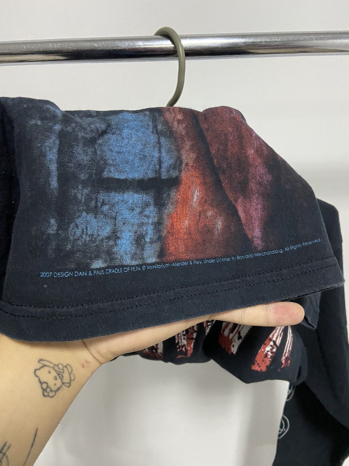 Band Tees 2007 Supreme vampyric evil longsleeve big print tee vintage Size US S / EU 44-46 / 1 - 7 Thumbnail