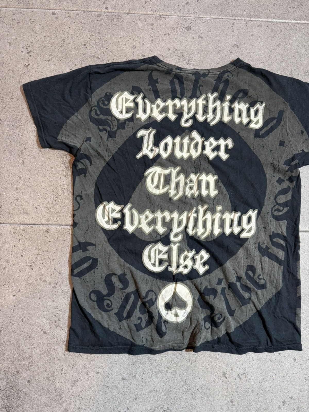 Band Tees × Vintage Vintage 2009 Motorhead Tour Black faded rock band Tee Size US M / EU 48-50 / 2 - 7 Thumbnail