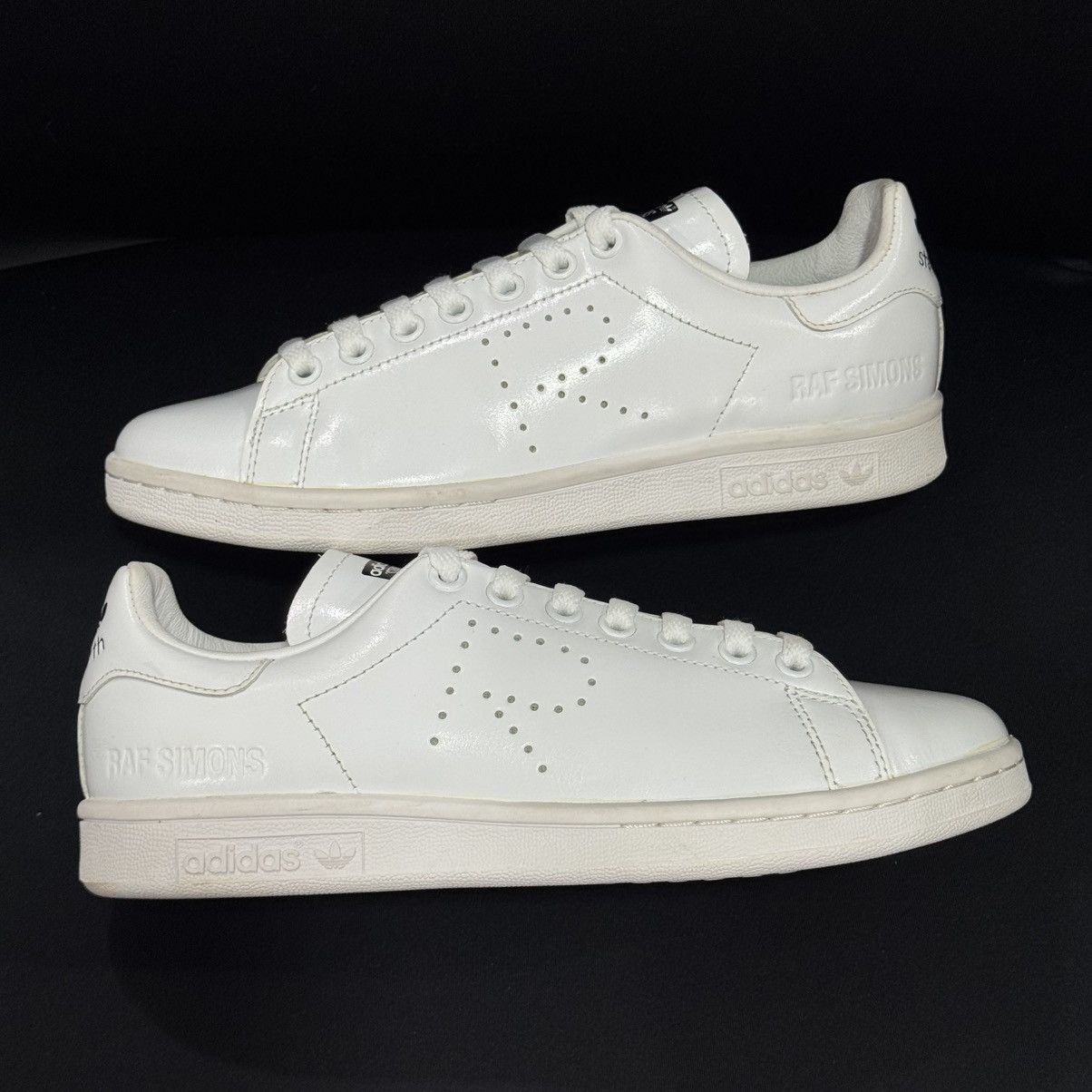 Adidas × Raf Simons Adidas x Raf Simmons Stan Smith ‘White’ (5.5 US) Size US 5.5 / EU 38 - 11 Thumbnail