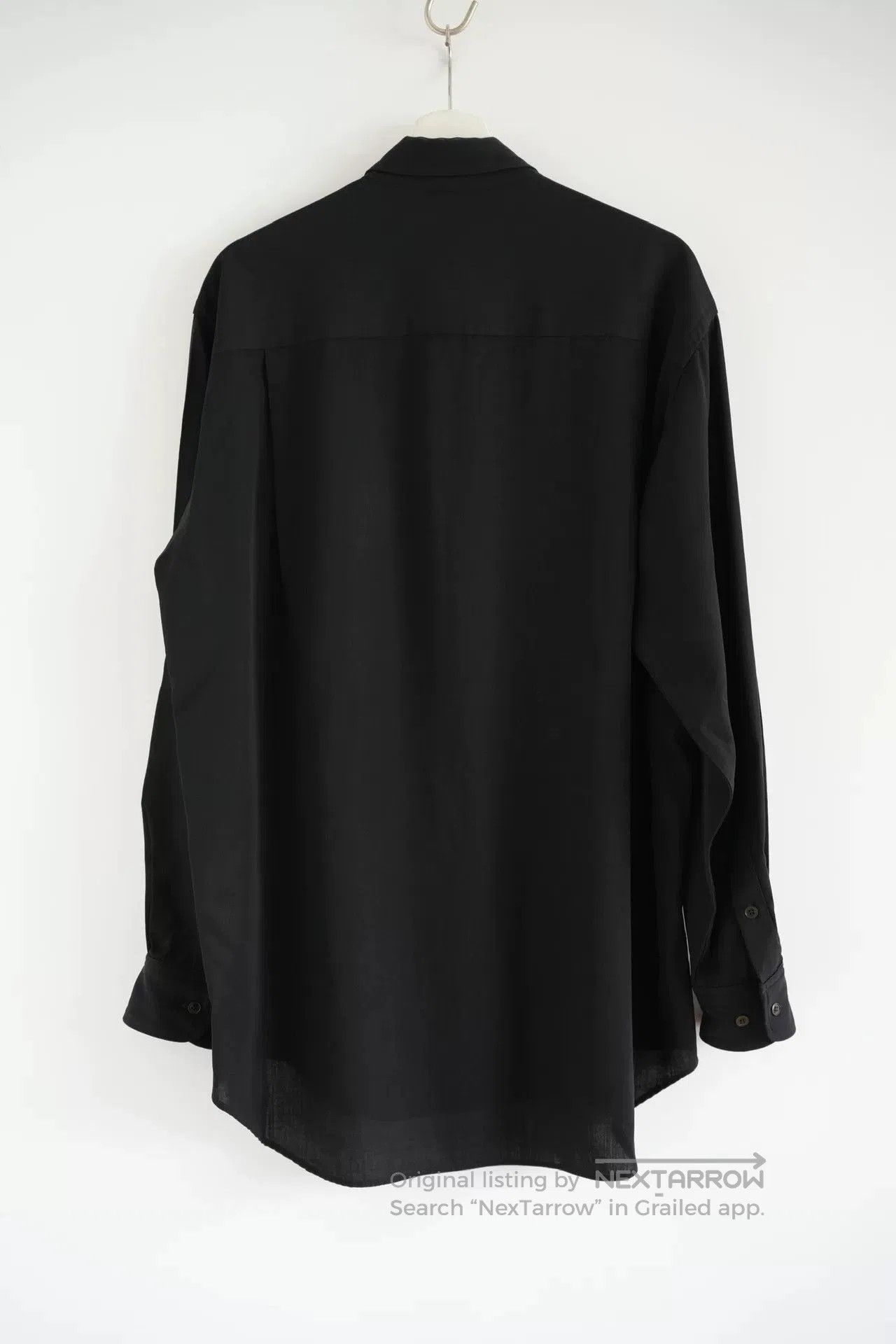 Yohji Yamamoto Yohji Yamamoto 96ss Black Cutout Shirt. Size US M / EU 48-50 / 2 - 2 Thumbnail