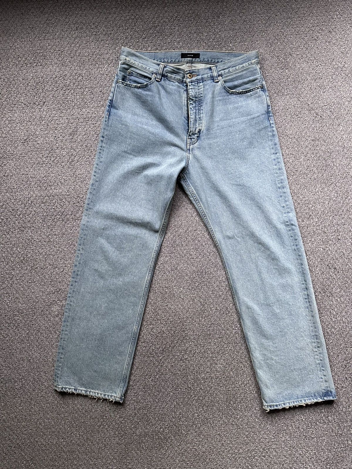 Vuja De Vuja De Miles Relaxed-Fit Jeans in Ice Blue | Large | Grailed