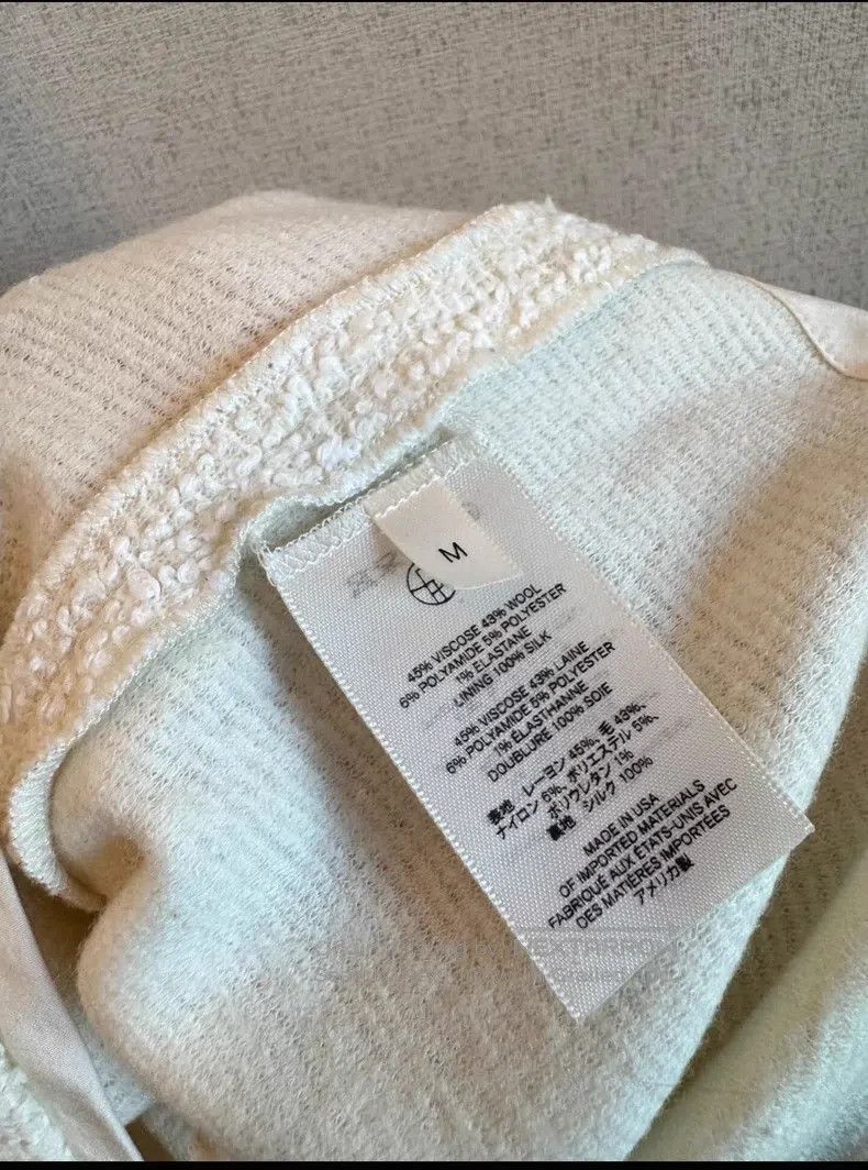 The Row The Row Cream premium wool knit top Size M / US 6-8 / IT 42-44 - 8 Thumbnail