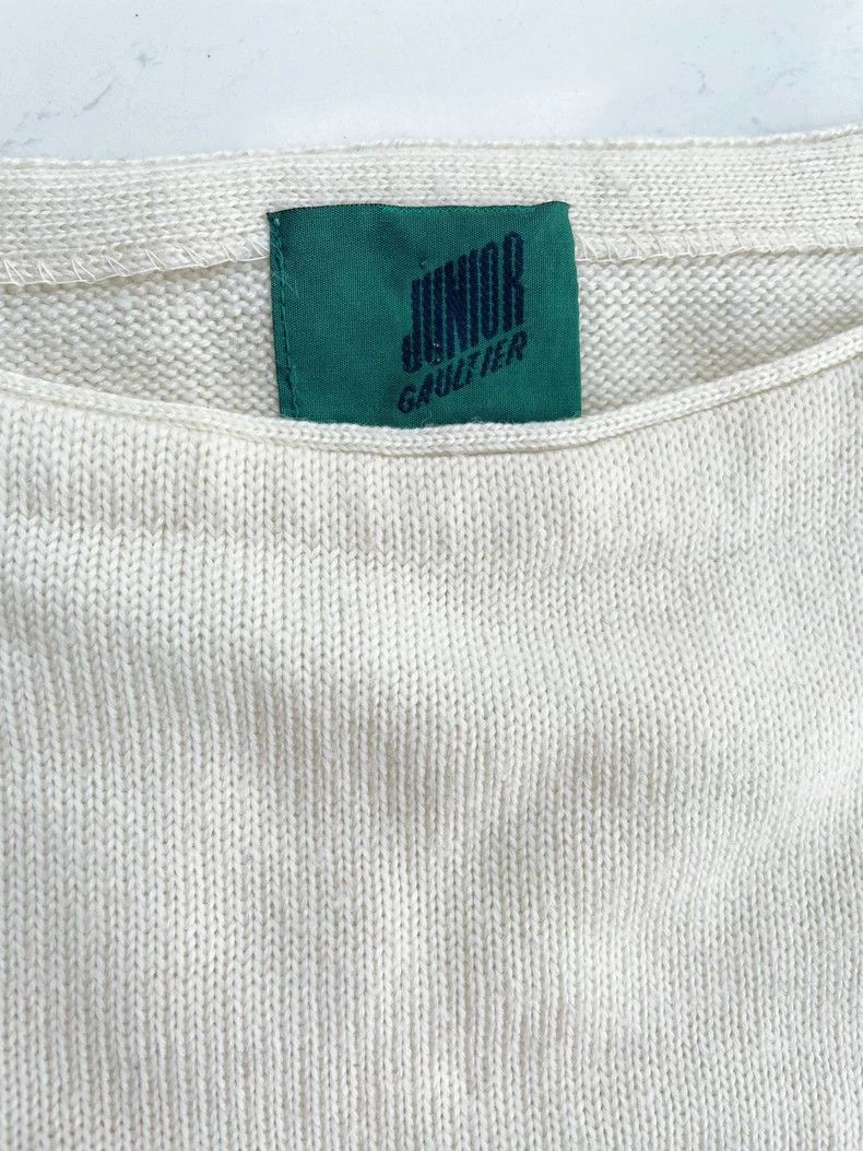 Jean Paul Gaultier Jean Paul Gaultier Mid-length striped sweater 2504-Nextarro Size S / US 4 / IT 40 - 2 Thumbnail