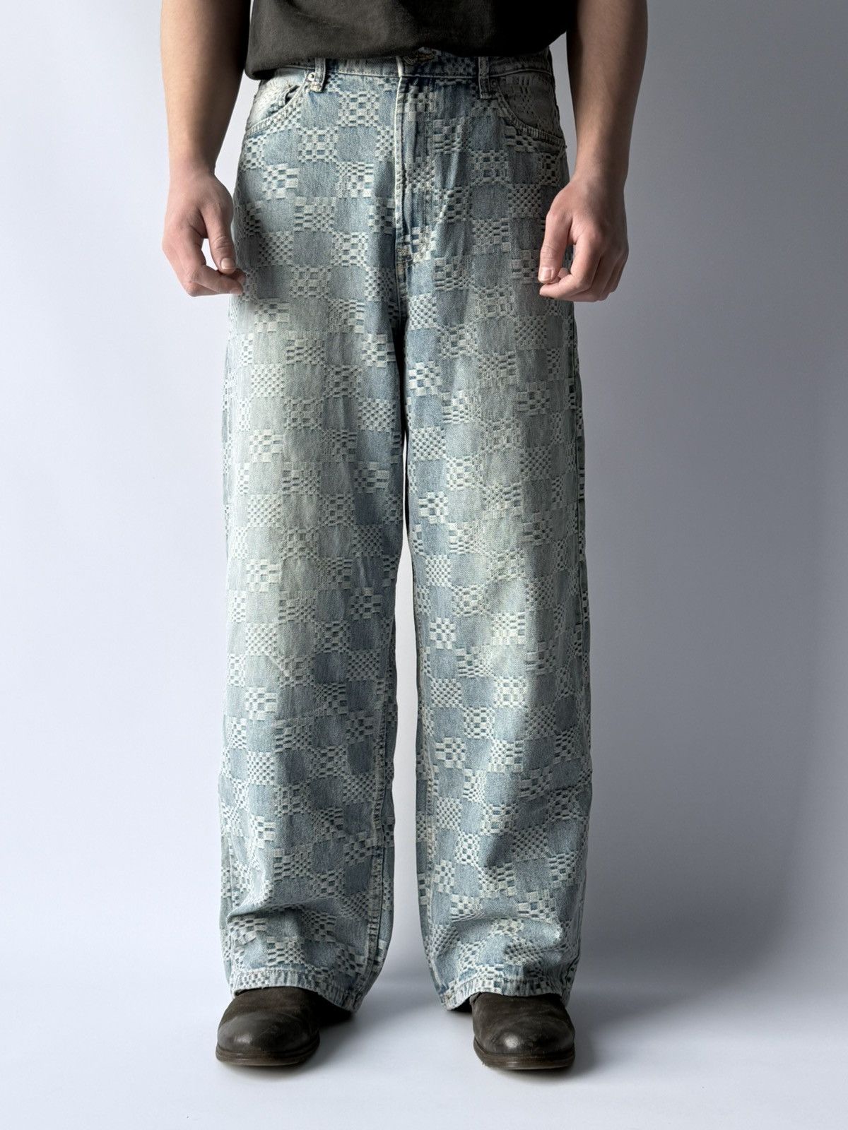 Hysteric Glamour Vintage Hysteric Glamour Style Baggy Washed Denim Jeans Size US 34 / EU 50 - 1 Thumbnail