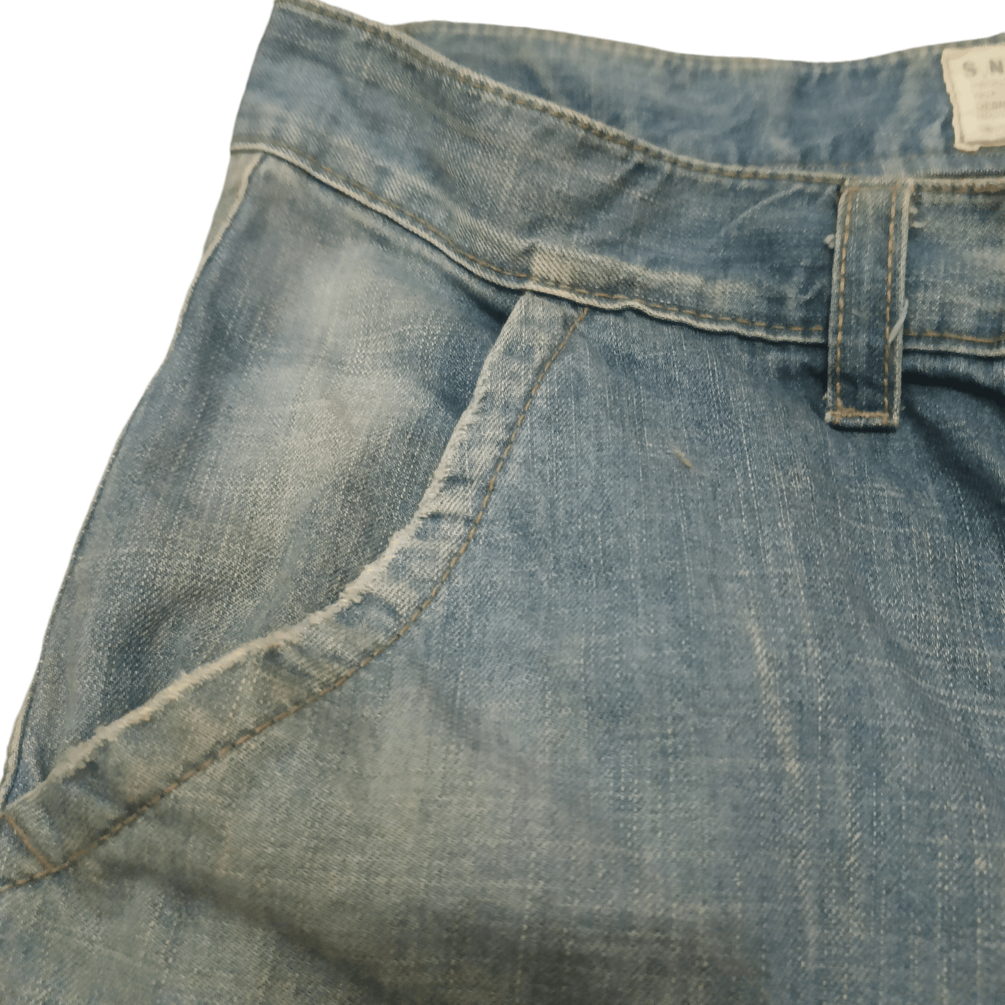Who Decides War Vintage S.NIK Jeans 8 pocket distressed baggy jeans Size US 34 / EU 50 - 9 Thumbnail