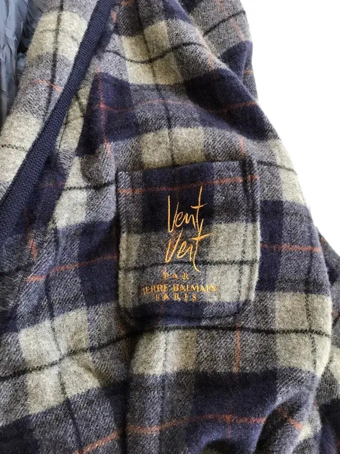 Pierre Balmain Vent Vert Pierre Balmain Wool Kimono Size US L / EU 52-54 / 3 - 6 Thumbnail