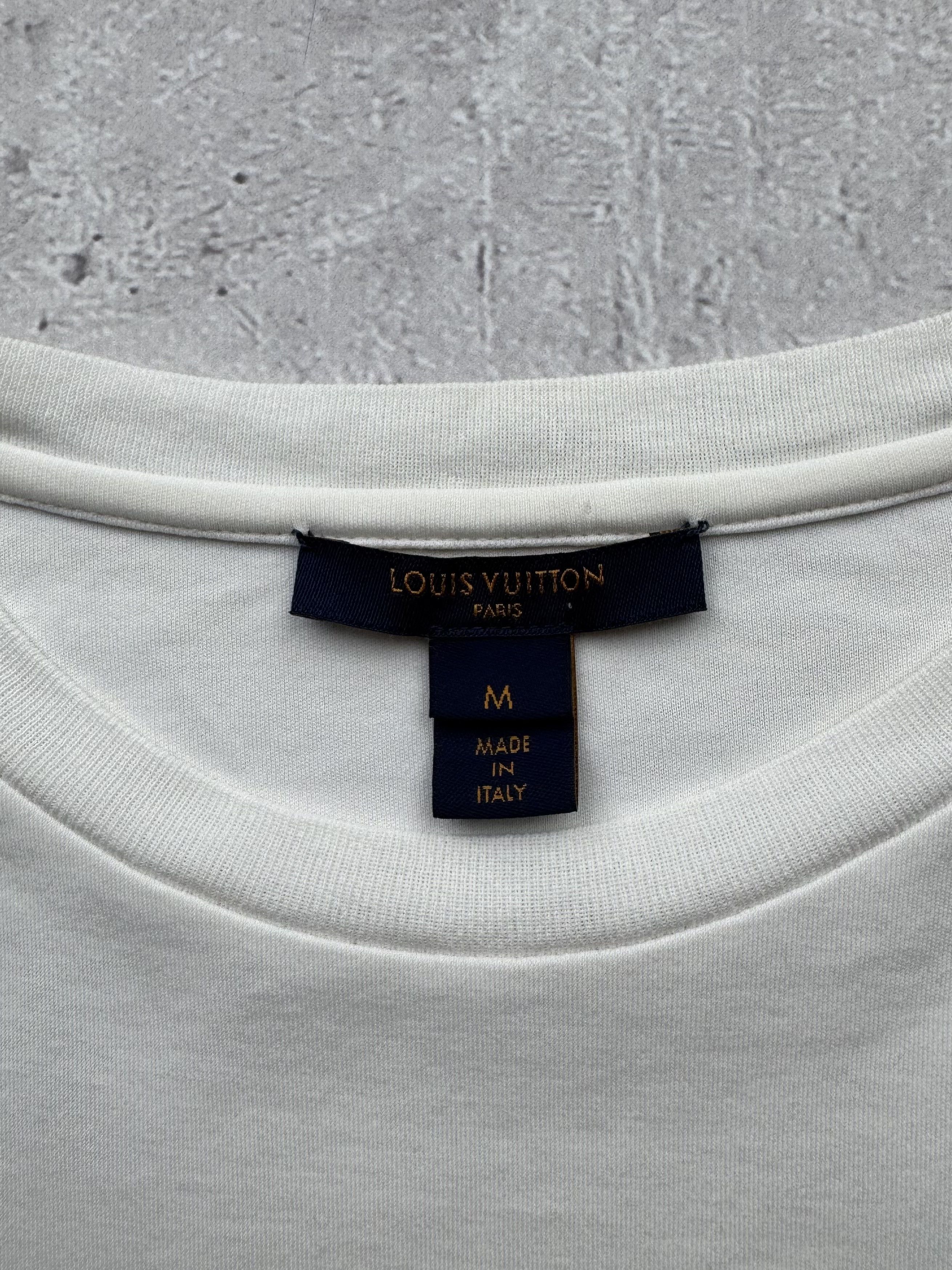 Louis Vuitton Louis Vuitton Vintage Worn T-Shirts Size M / US 6-8 / IT 42-44 - 6 Thumbnail