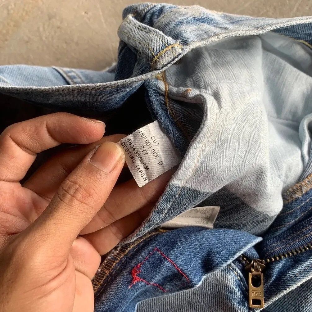 Polo Ralph Lauren PRL Polo Ralph Lauren Distressed Faded Jeans Ripped Denim Size US 33 - 9 Thumbnail