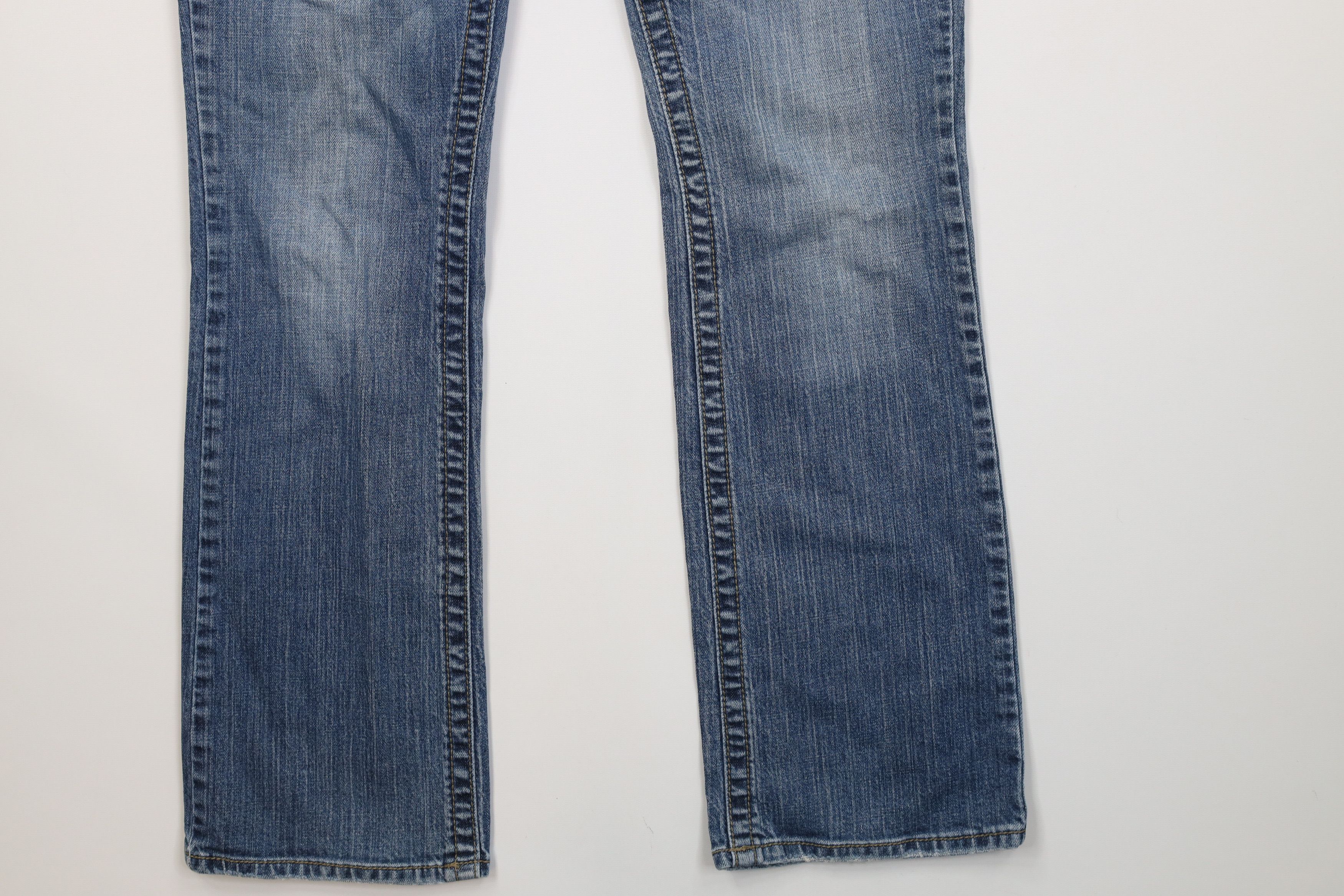 Aeropostale Vintage 90s Y2K Aeropostale Flared Bootcut Denim Jeans Size 32" / US 10 / IT 46 - 5 Thumbnail