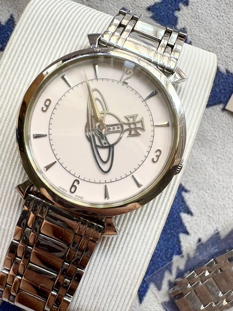 Vivienne Westwood Vivienne Westwood Vintage pink dial Saturn watch Size ONE SIZE - 2 Thumbnail