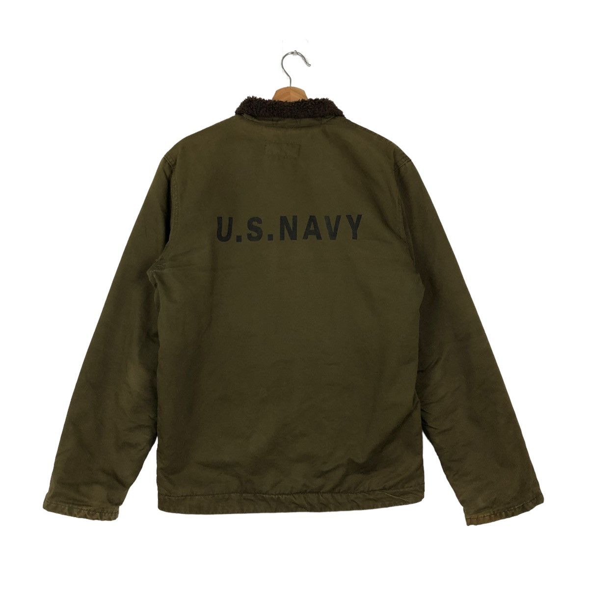 Buzz Rickson's 🔥RARE VINTAGE U.S.NAVY N-1 DECK JACKET BUZZ RICKSON’s TOYO Size US L / EU 52-54 / 3 - 4 Thumbnail