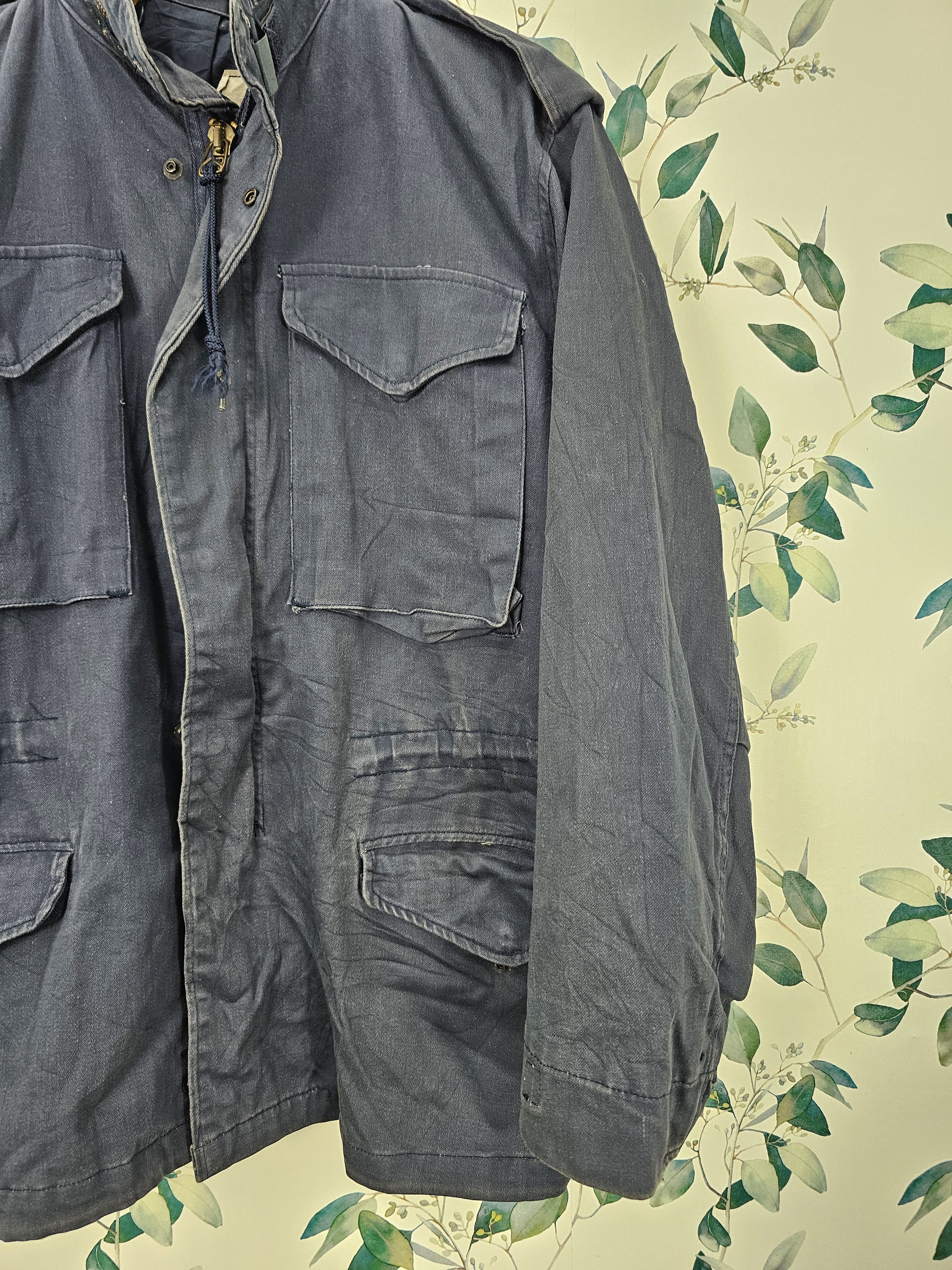 Alpha Industries Vtg ALPHA INDUSTRIES Made In USA Military Parka J0111 Size US S / EU 44-46 / 1 - 4 Thumbnail