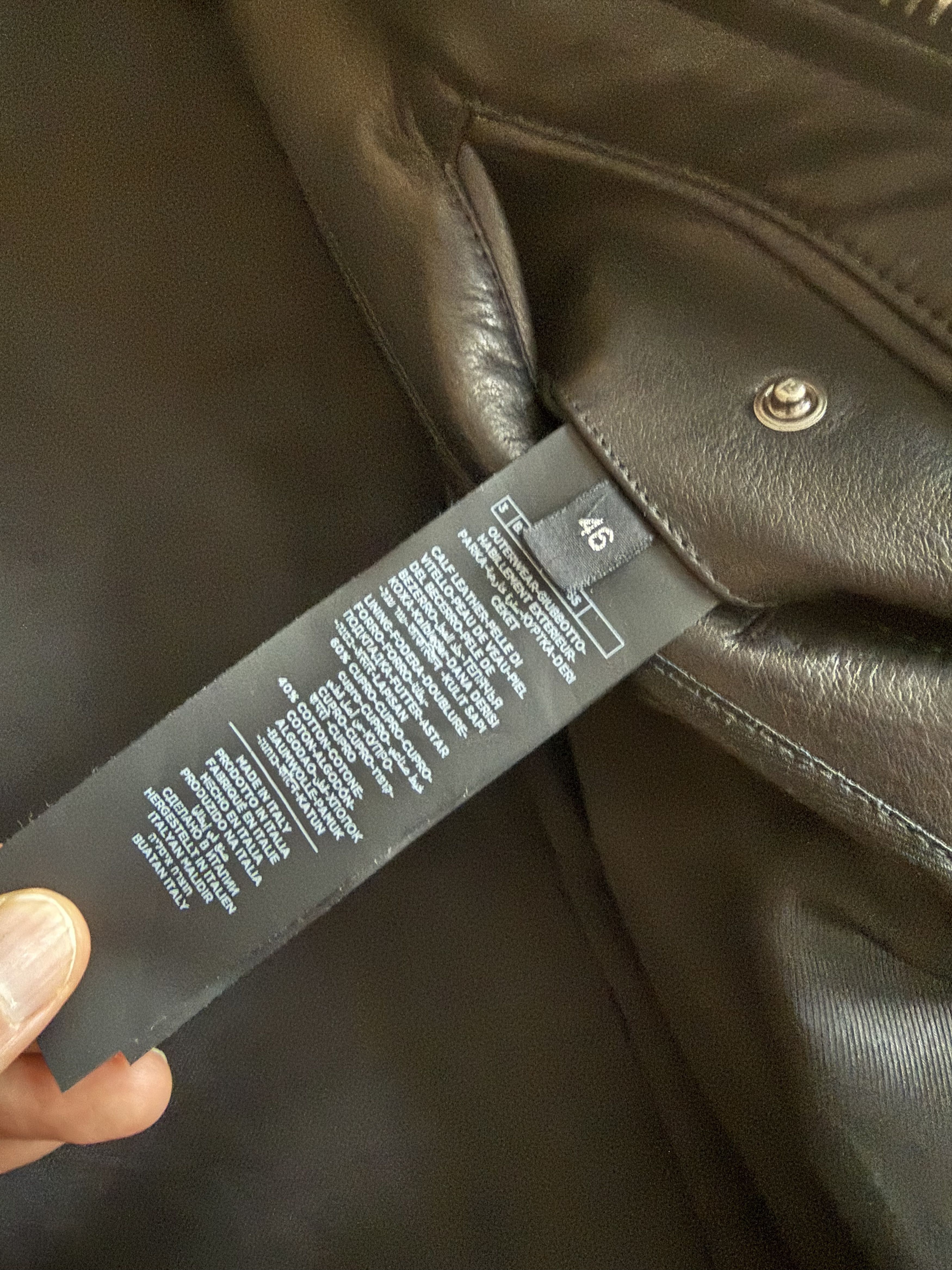 Tom Ford Tom Ford Icon Cafe Racer Leather Jacket (Black Calf) Size US S / EU 44-46 / 1 - 5 Thumbnail